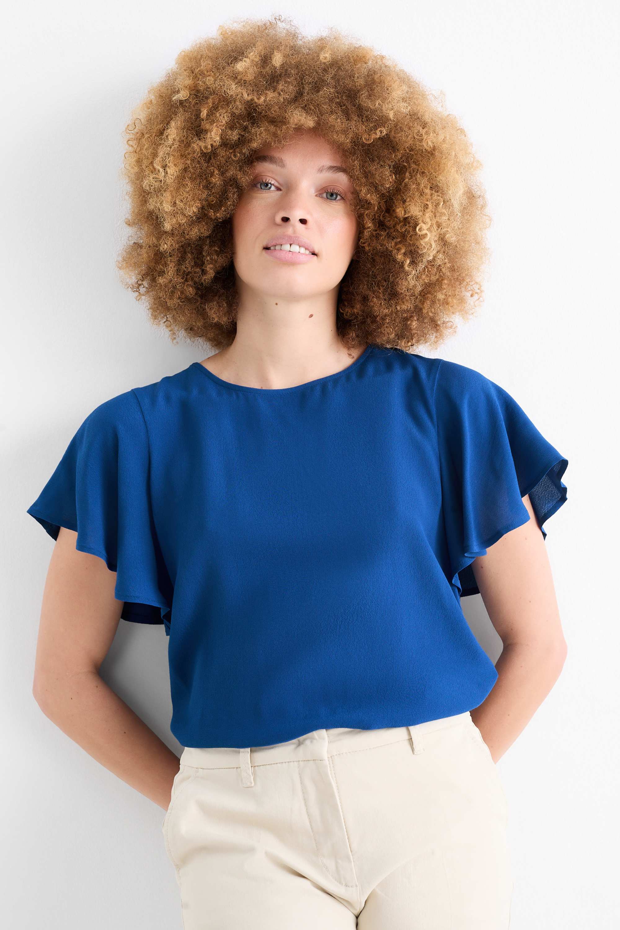 Blouse dark blue