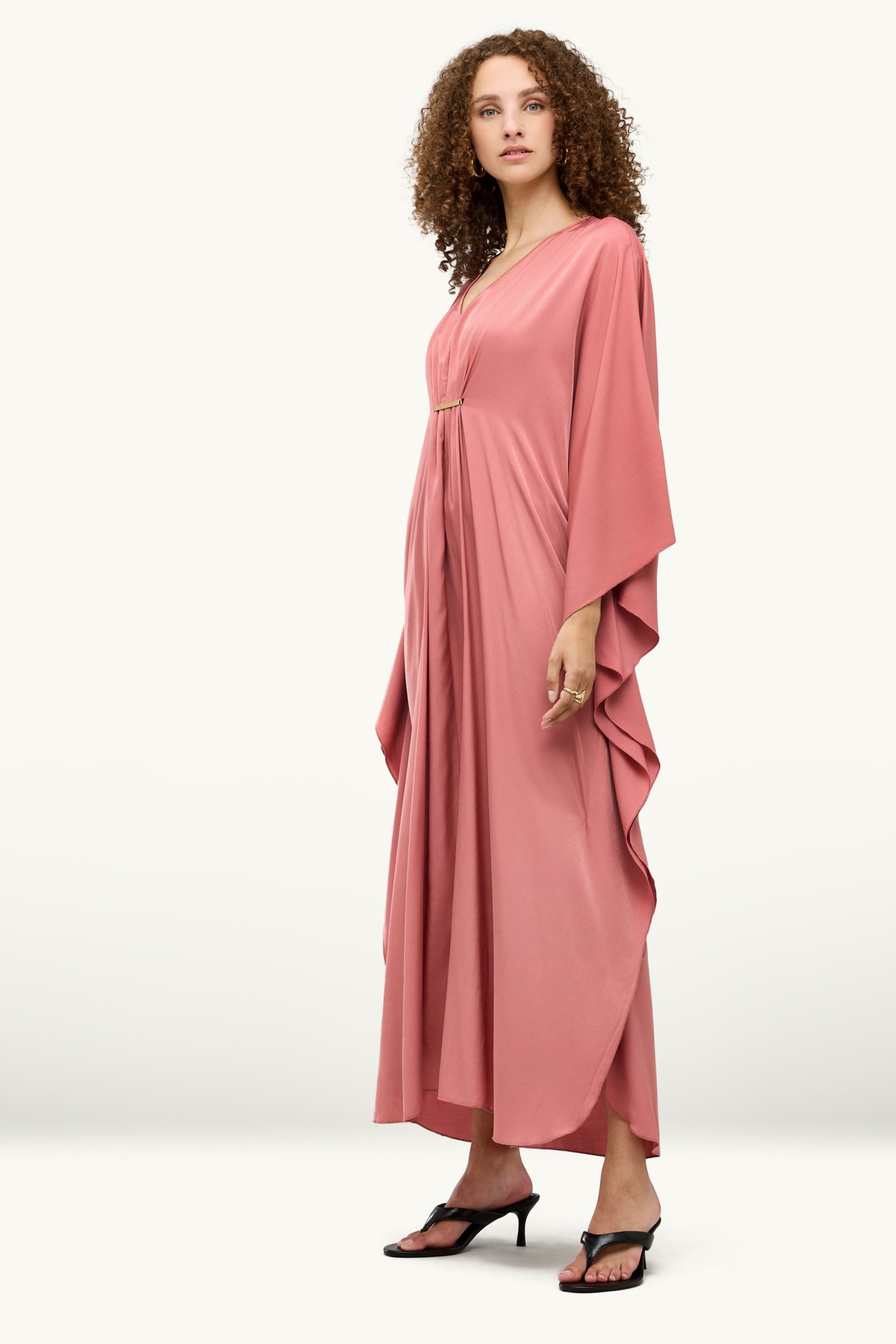 Kaftan dark rose