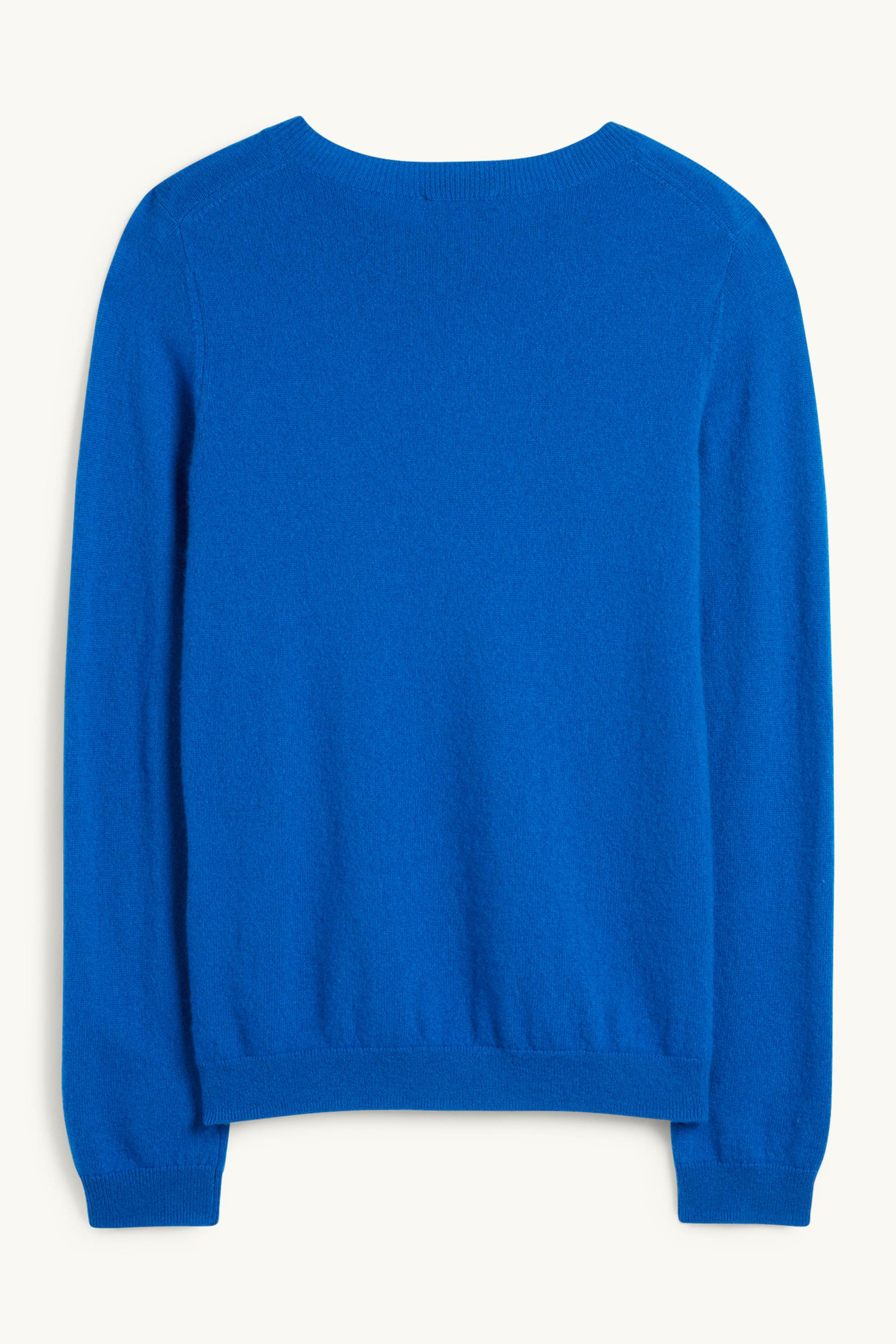 Cashmere jumper blue