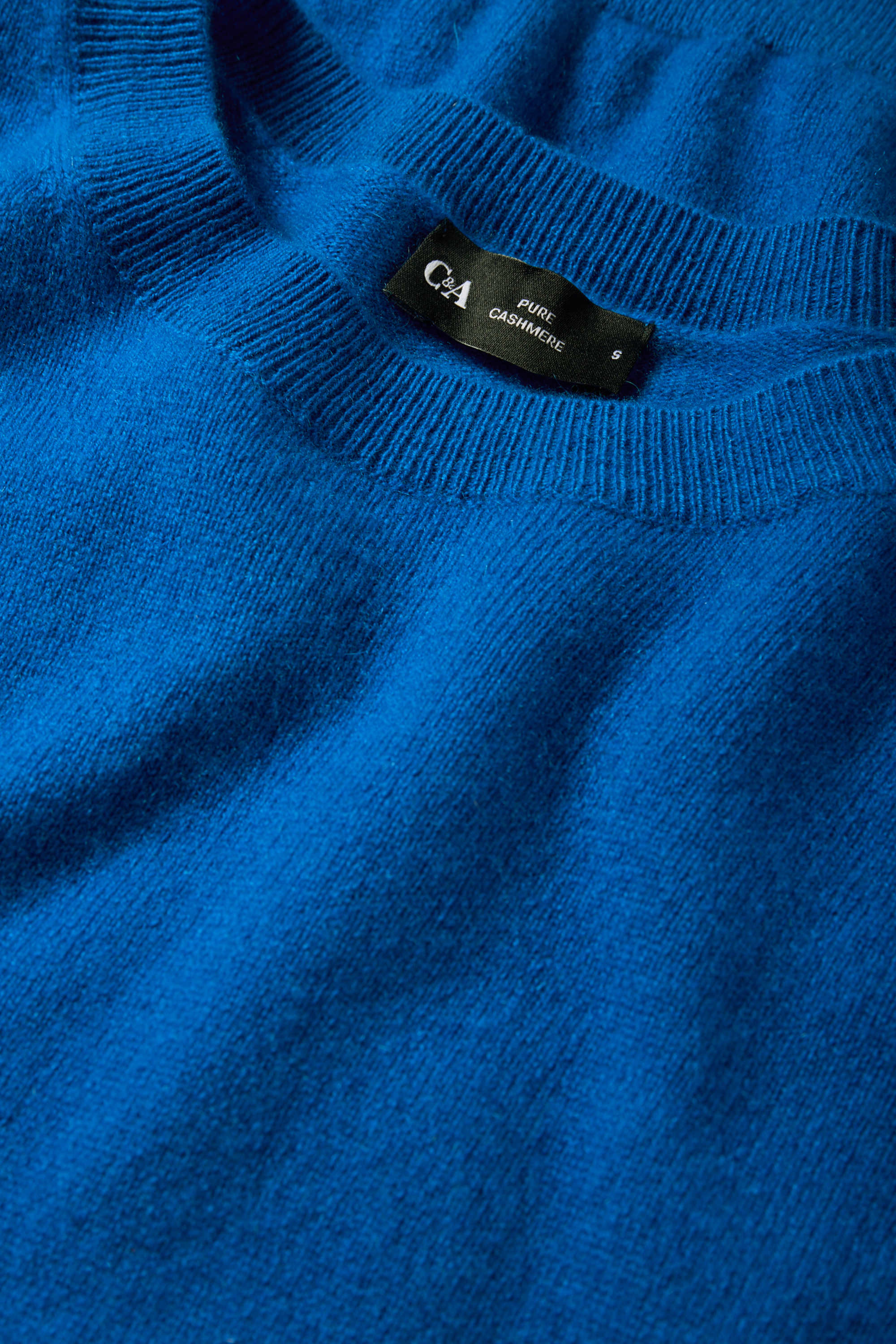 Cashmere jumper blue