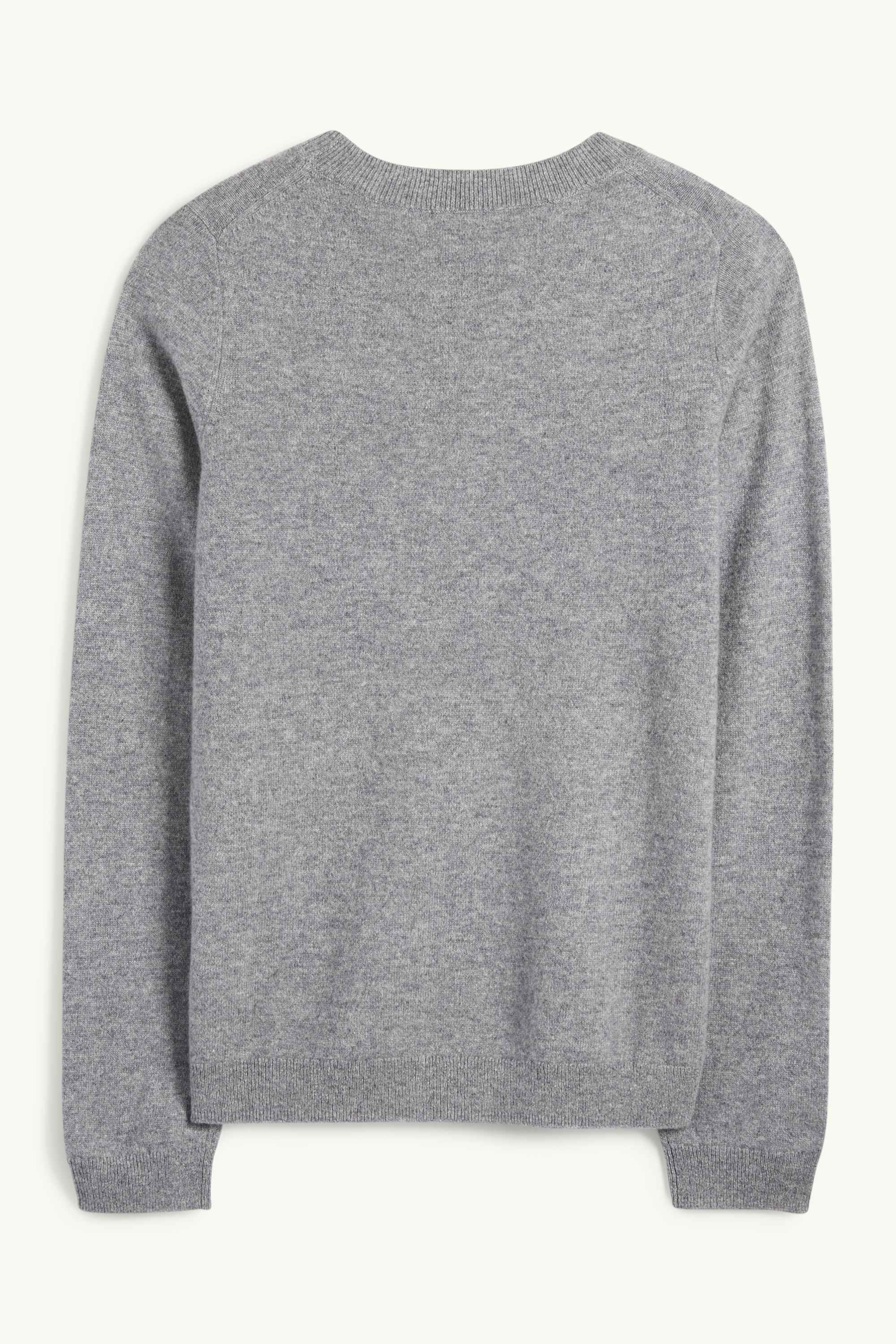 Cashmere jumper gray