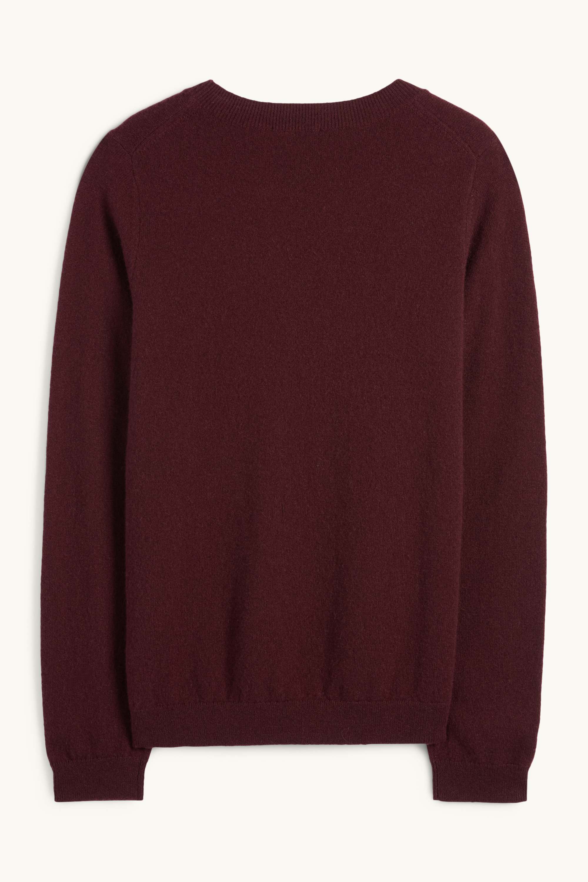 Cashmere jumper bordeaux