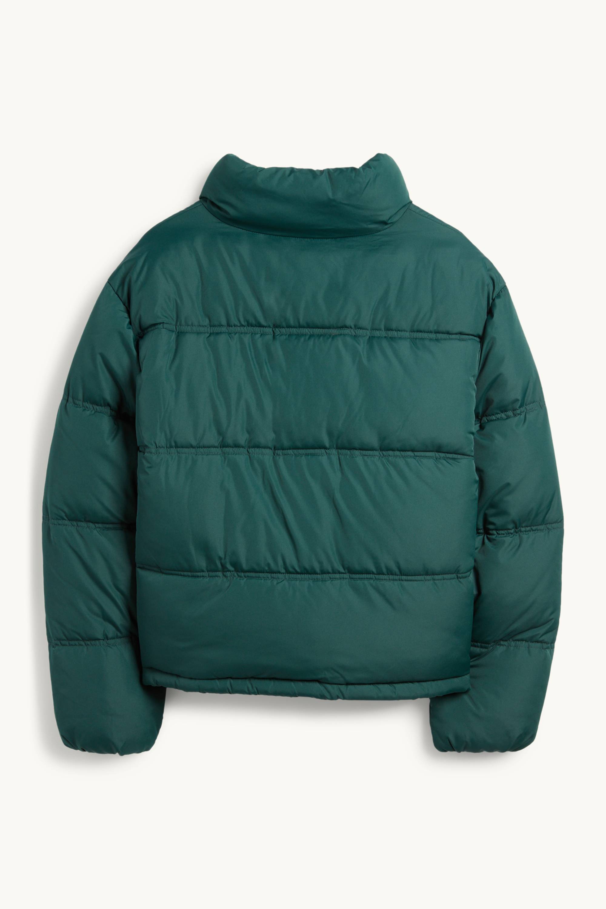 Quilted jacket dark green