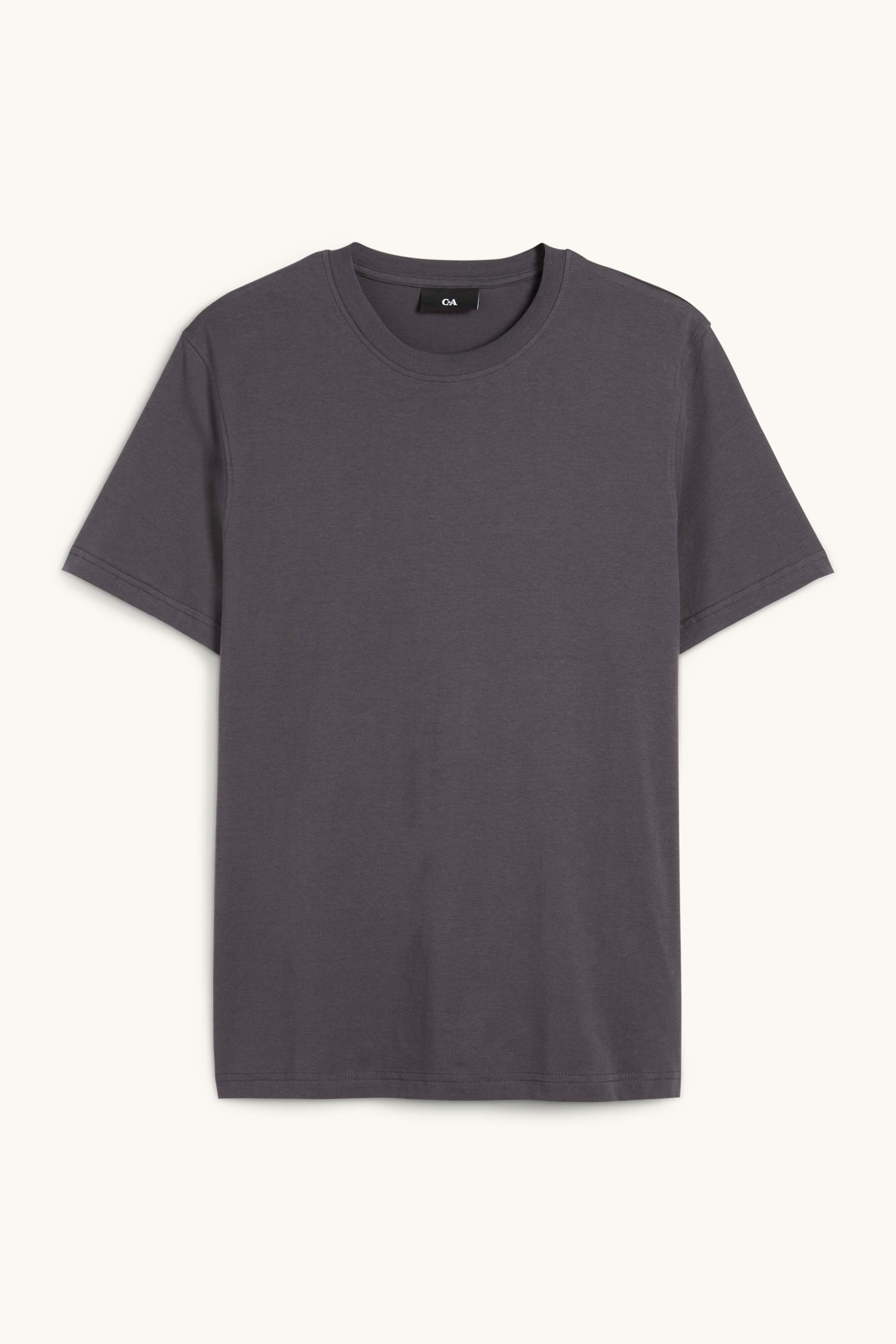 T-shirt - regular fit dark gray