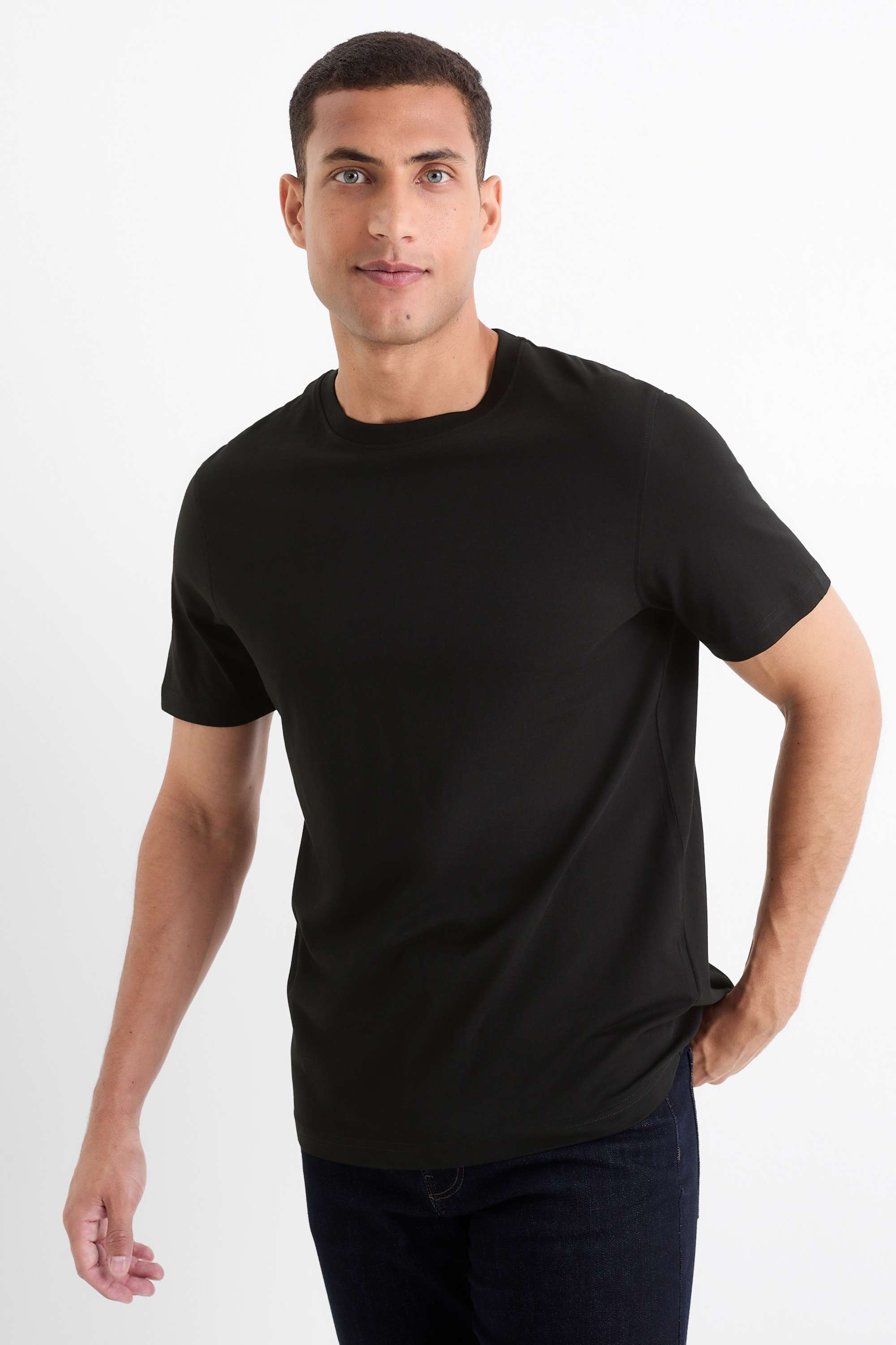 T-shirt - regular fit black