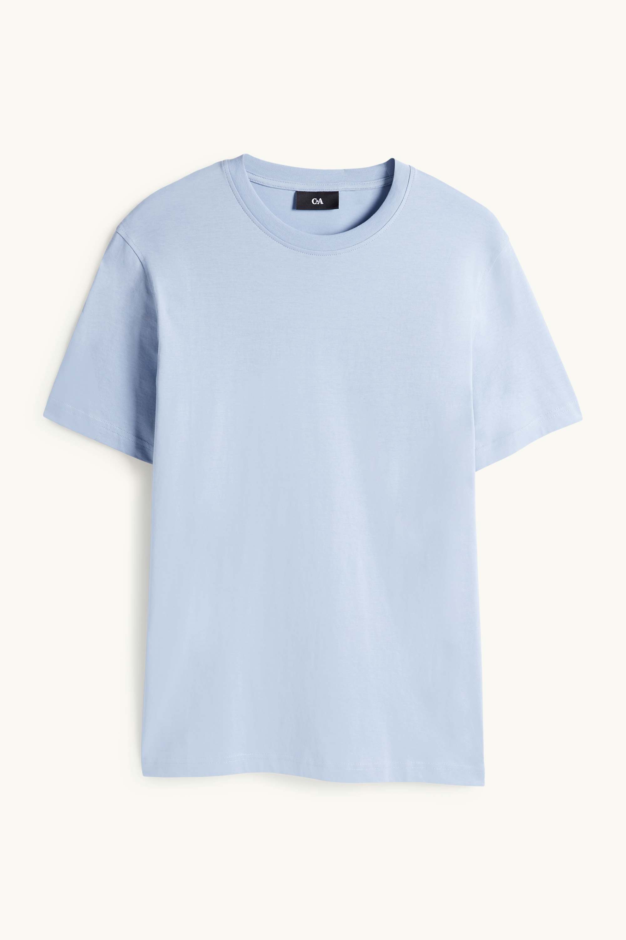 T-shirt - regular fit light blue