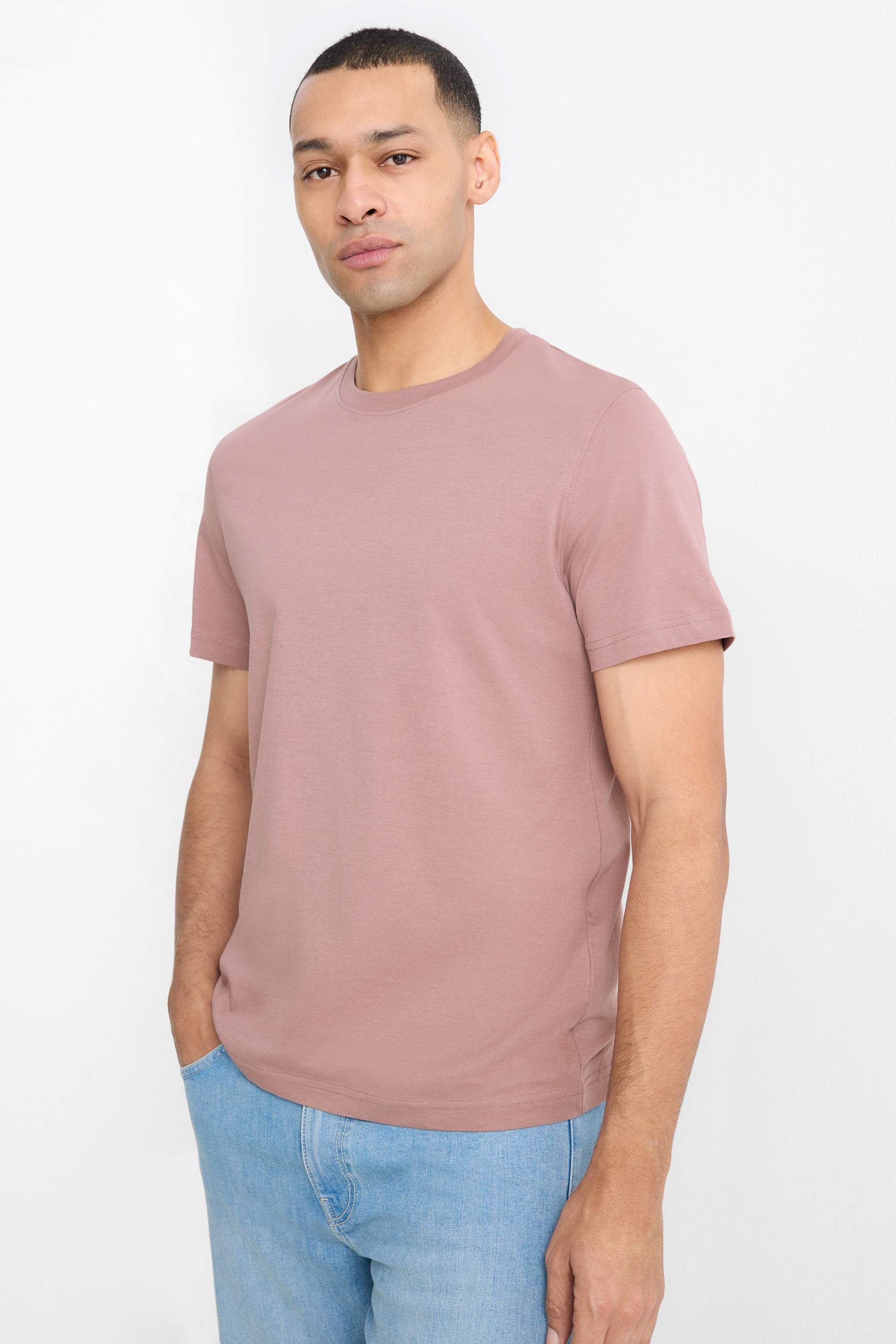T-shirt - regular fit light violet