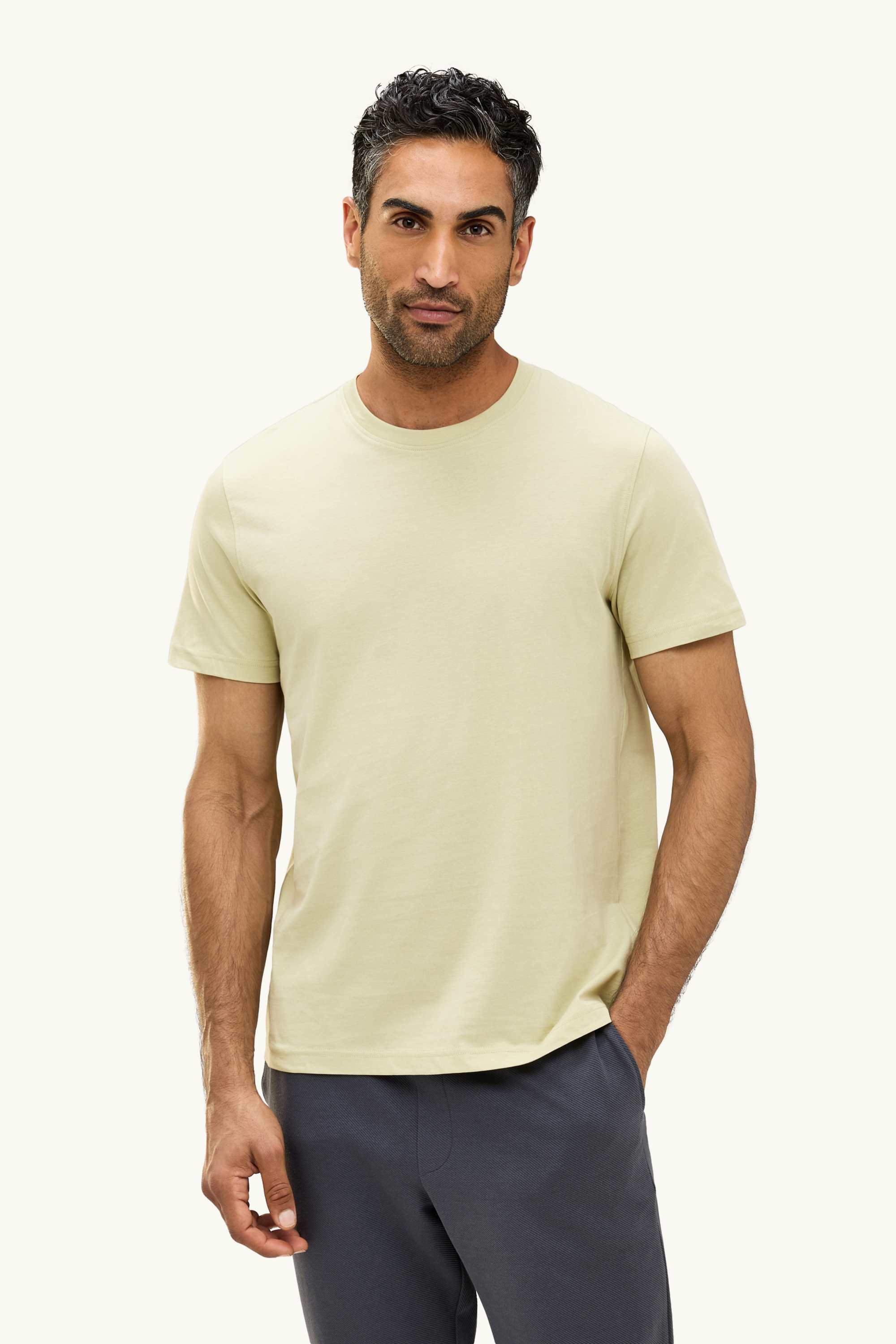T-shirt - regular fit light green (24)