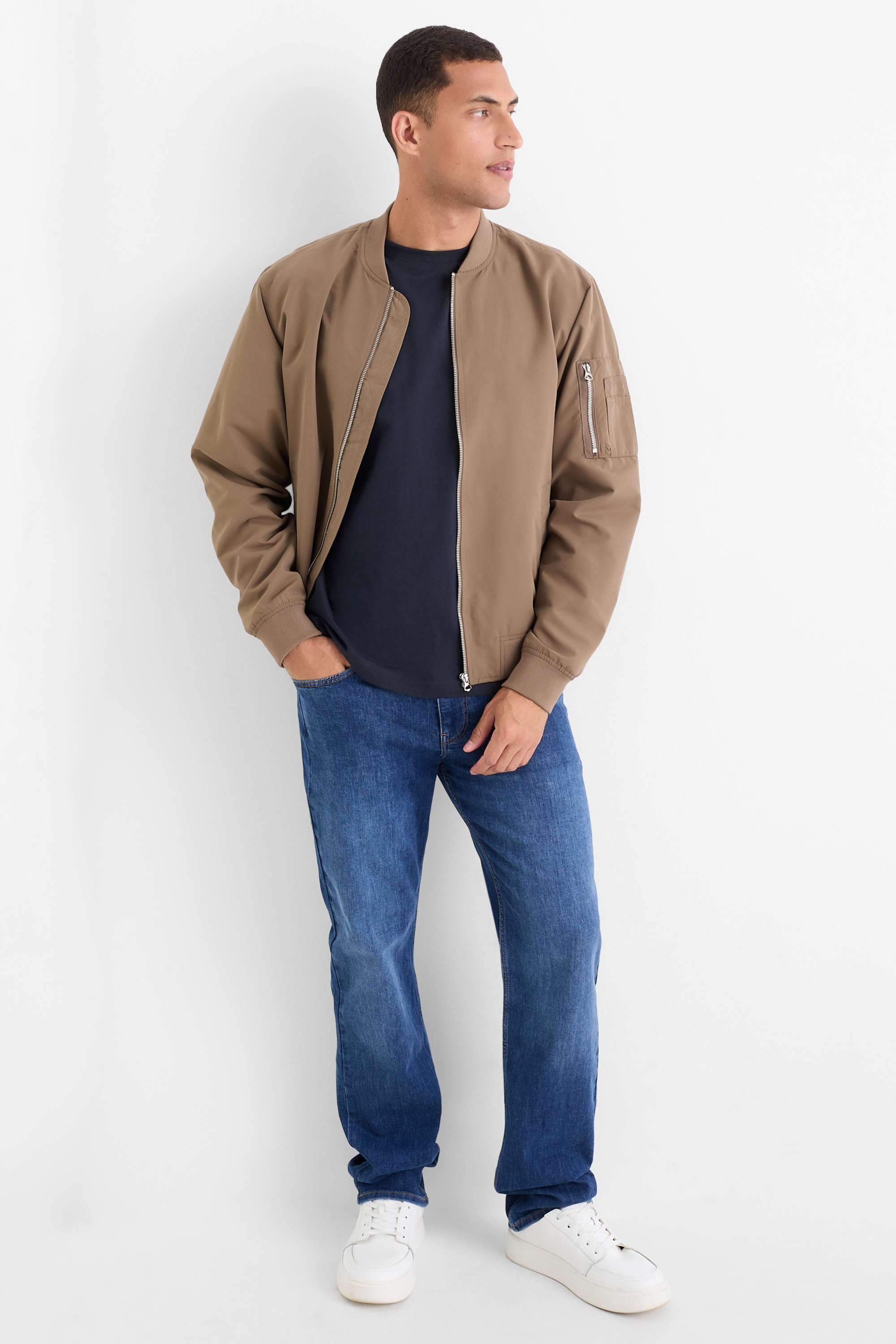 T-shirt - regular fit dark blue