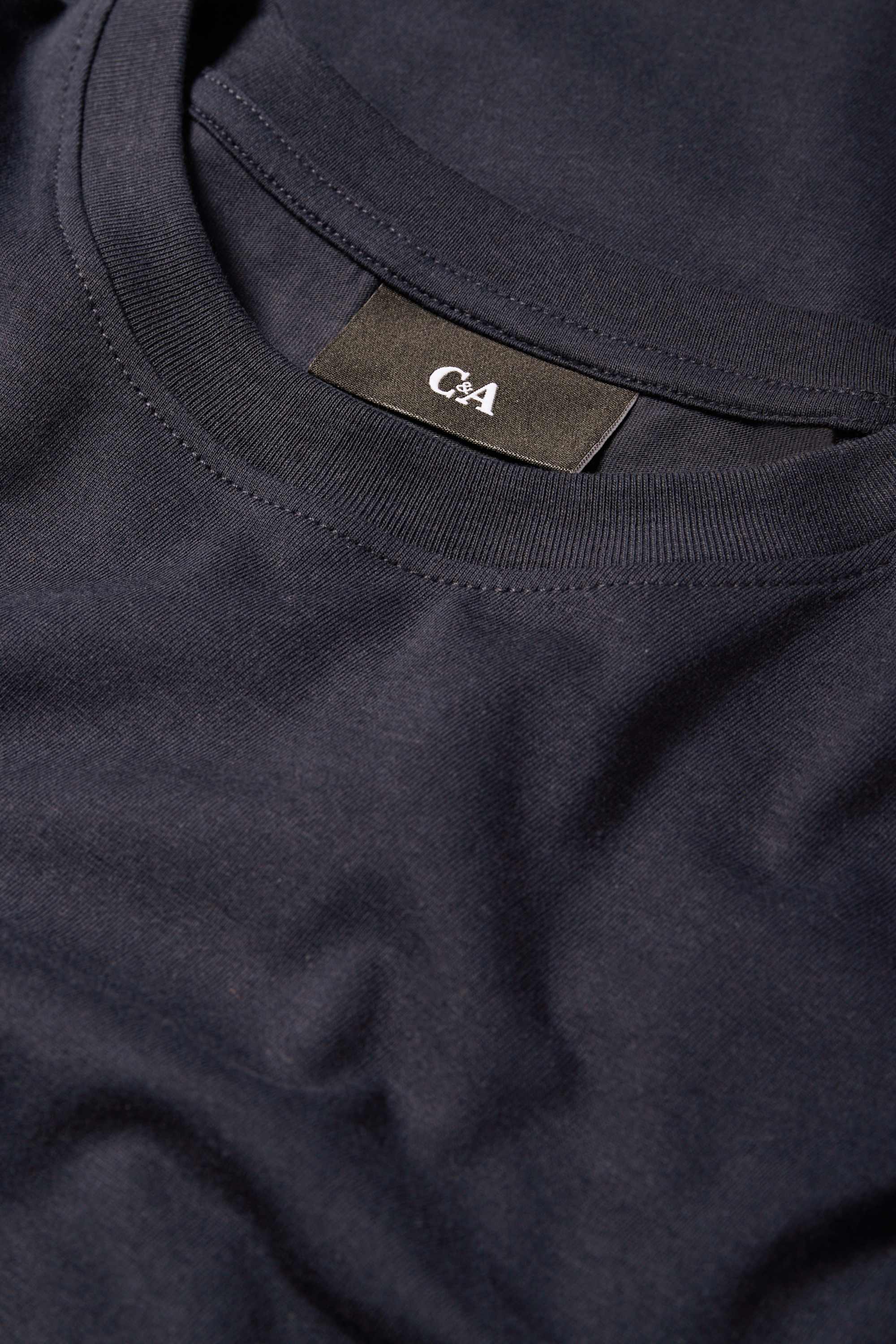 T-shirt - regular fit dark blue