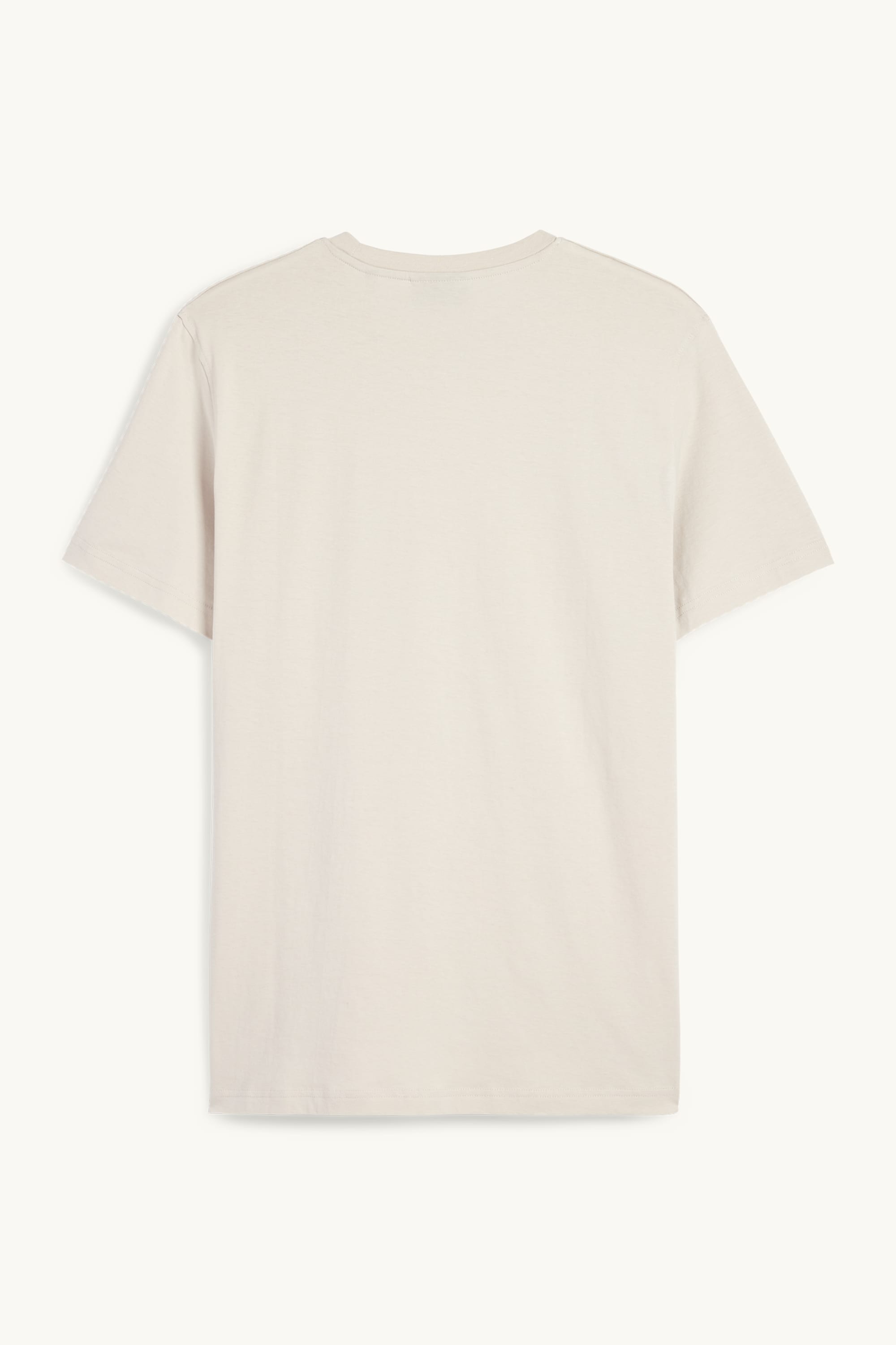 T-shirt - regular fit beige (6)