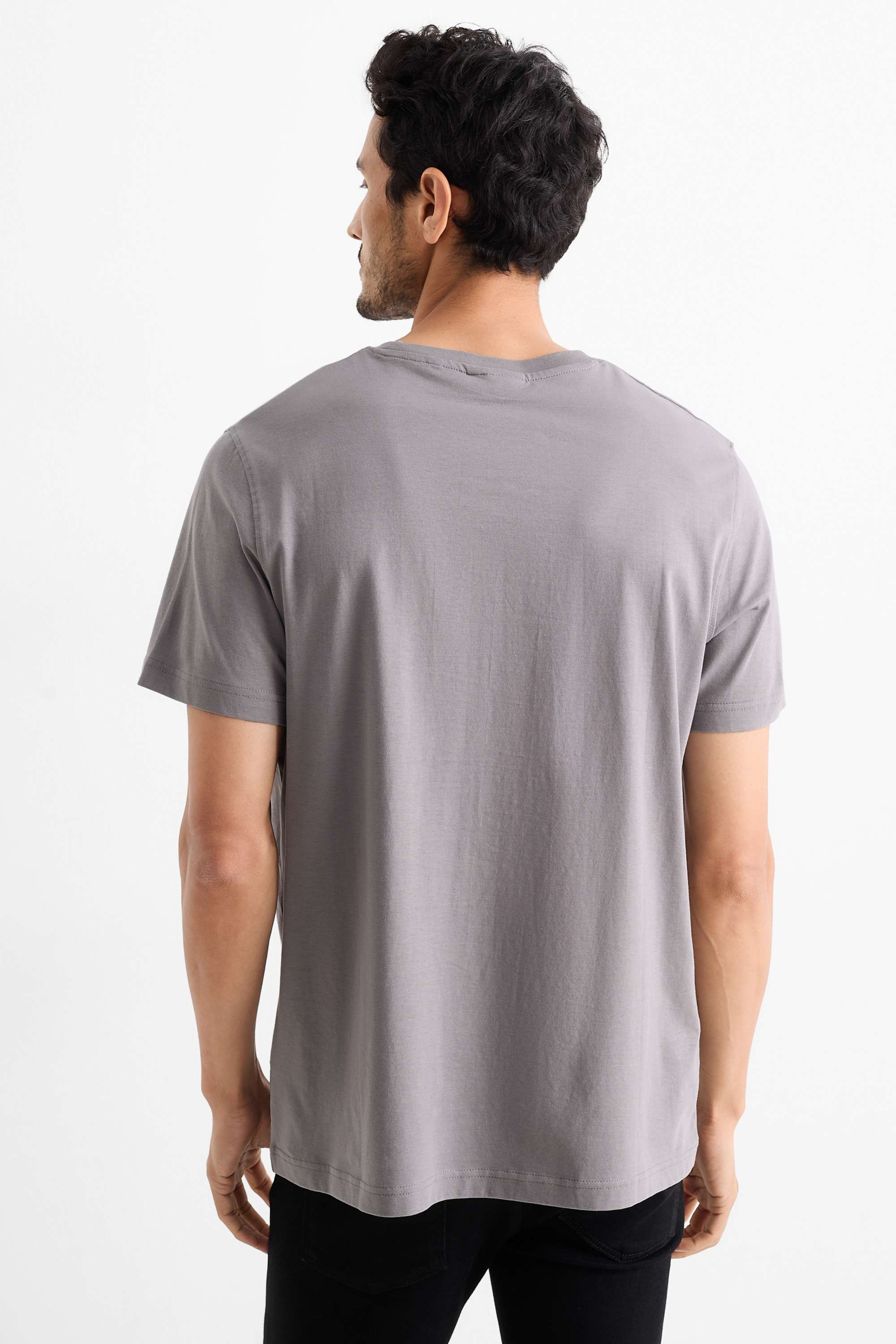 T-shirt - regular fit gray