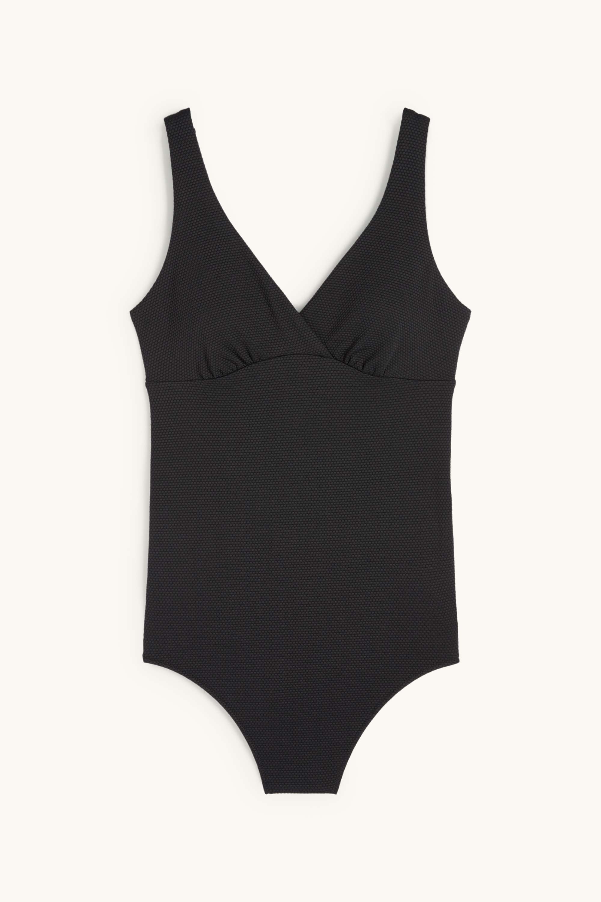Swimsuit - padded - LYCRA® XTRA LIFE™ - textured black