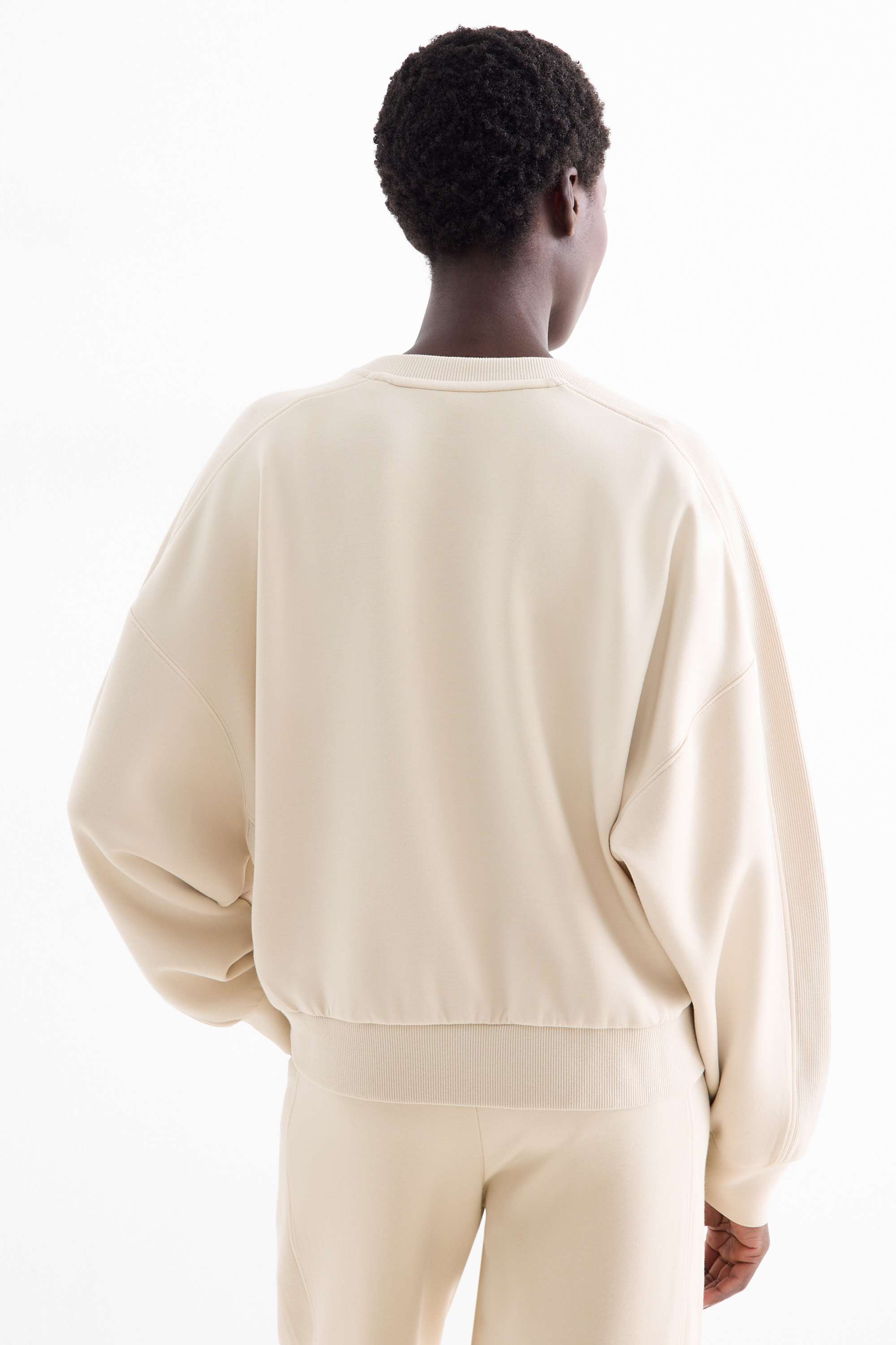 Active sweatshirt - yoga light beige