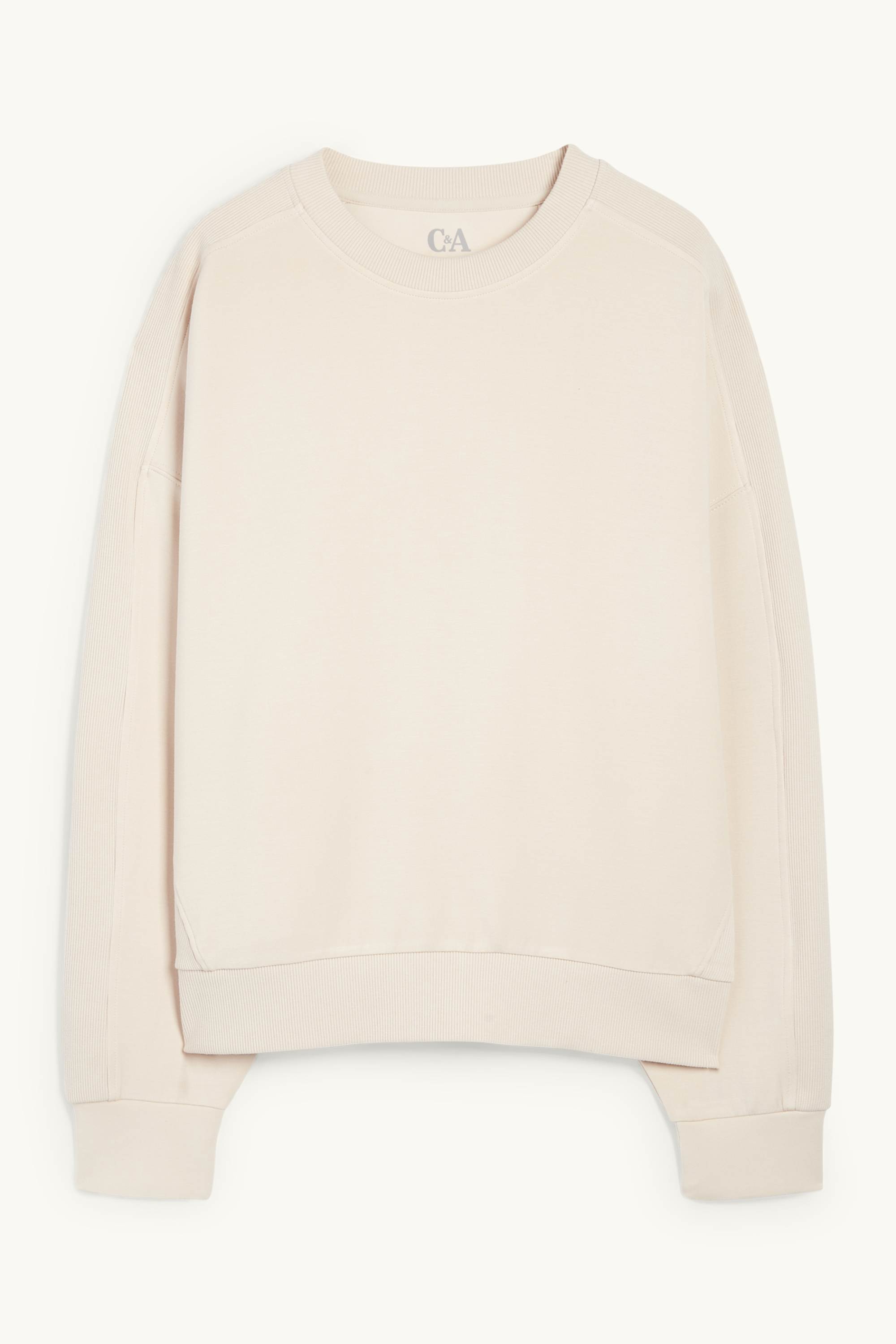 Active sweatshirt - yoga light beige