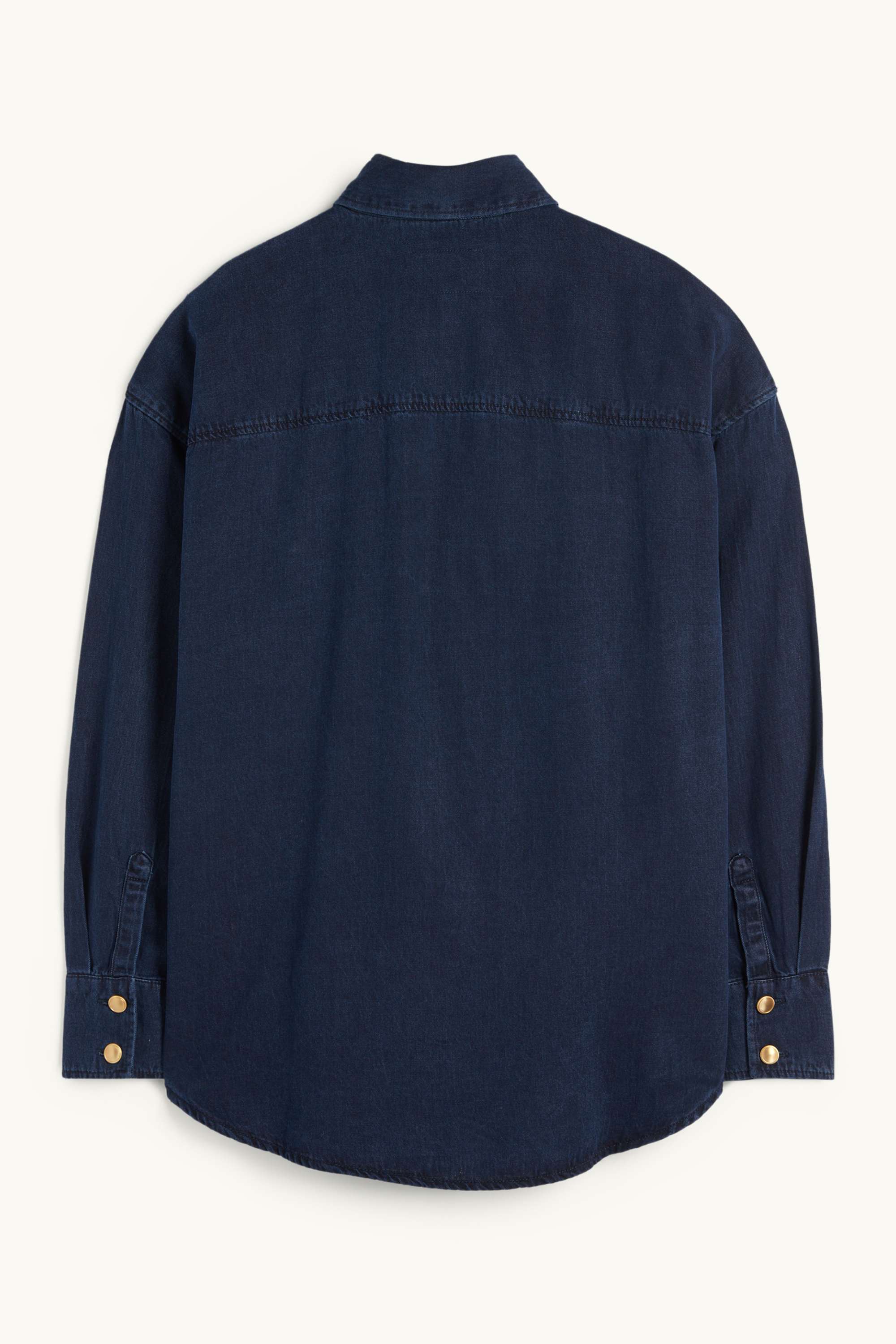 Denim blouse denim-dark blue