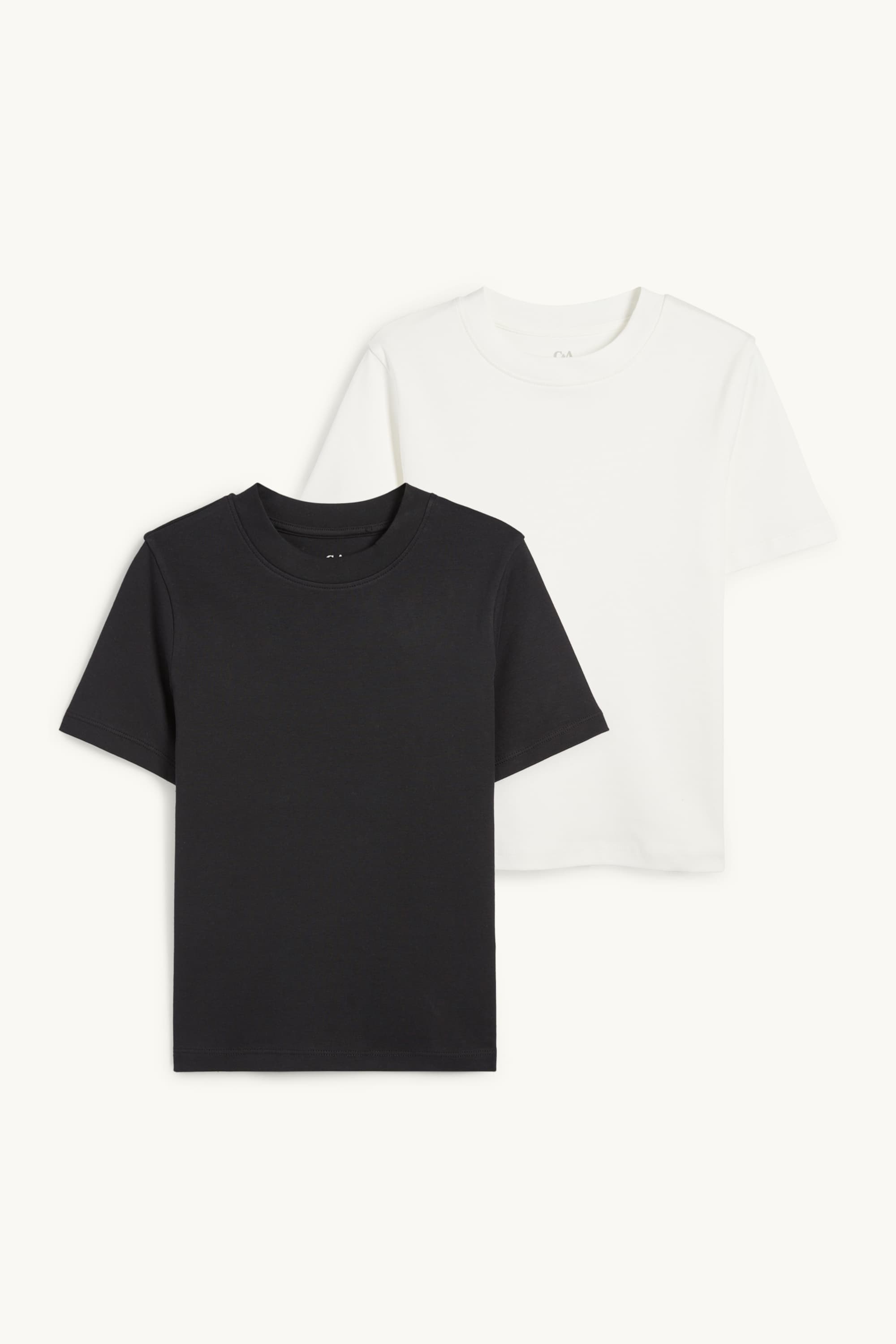 Multipack of 2 - T-shirt black / white