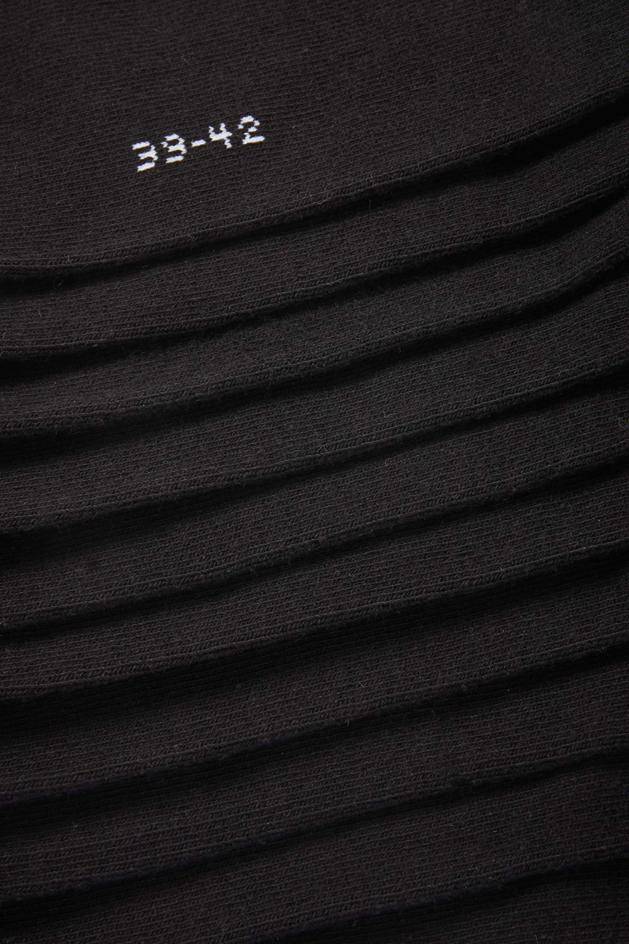 Multipack of 5 - trainer socks black