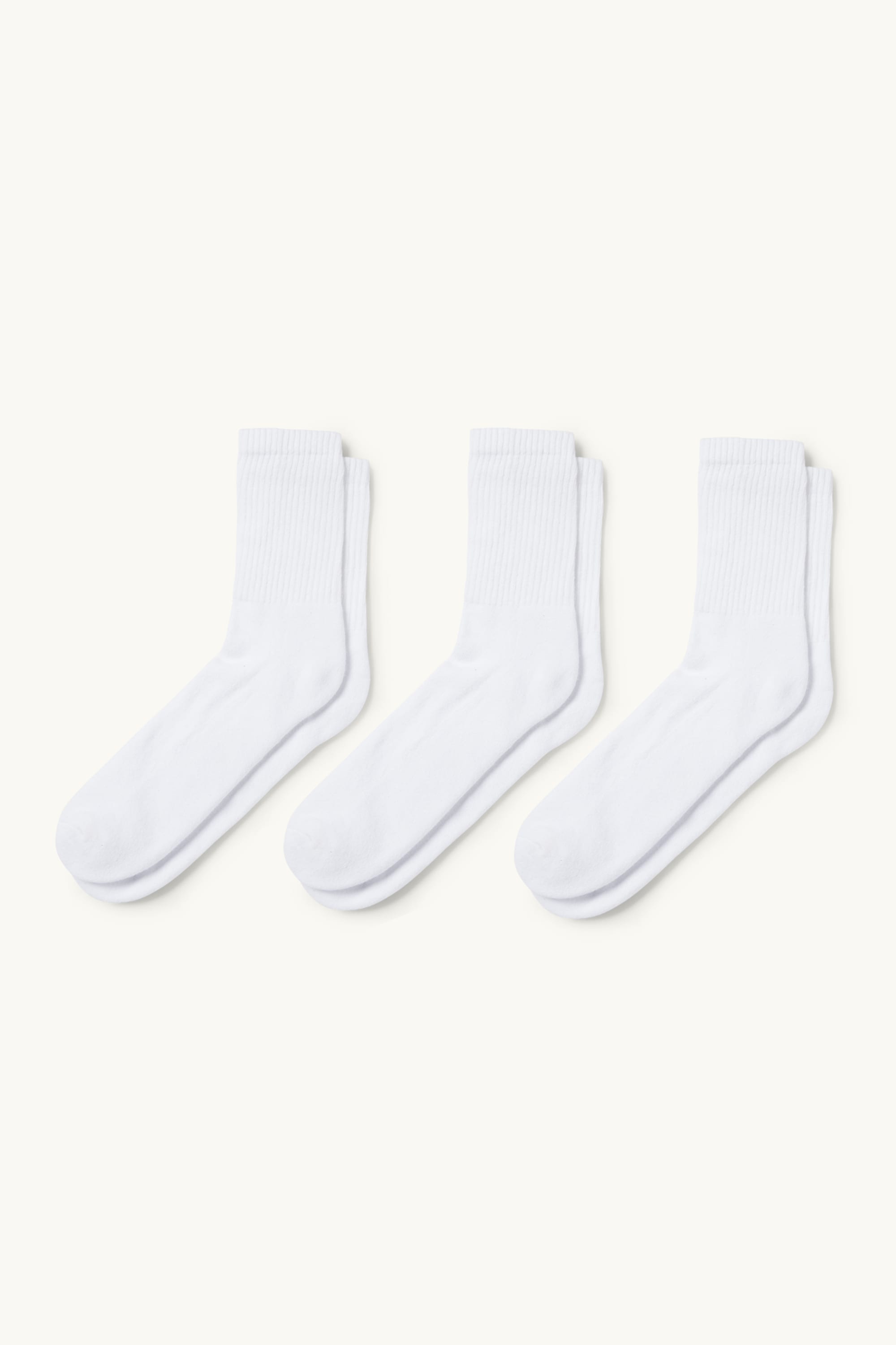 Multipack of 3 - tennis socks white