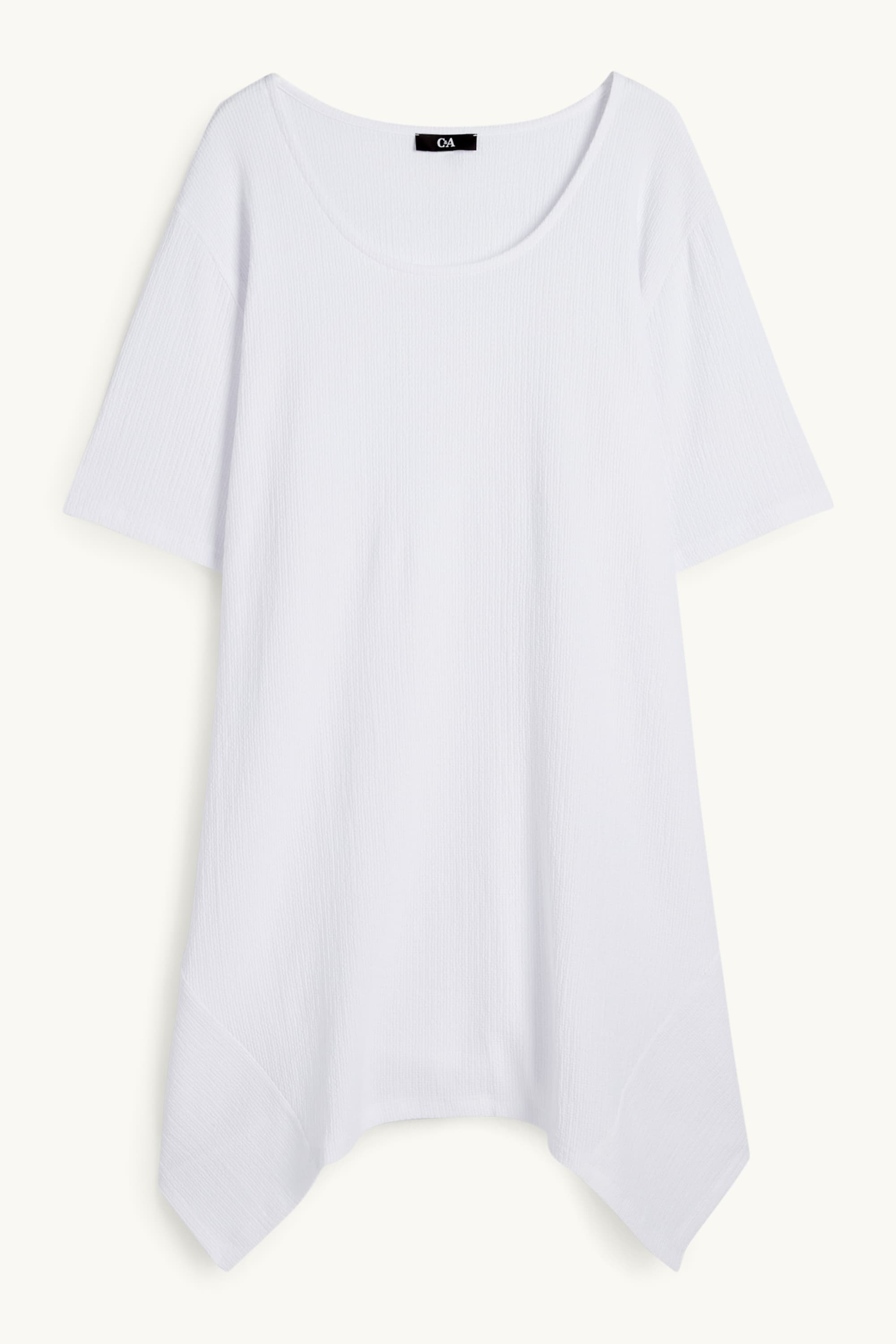 T-shirt - textured white