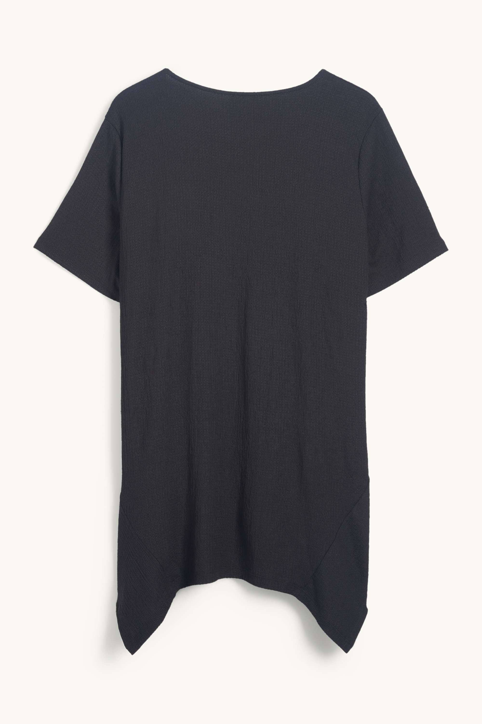 T-shirt - textured black (2)