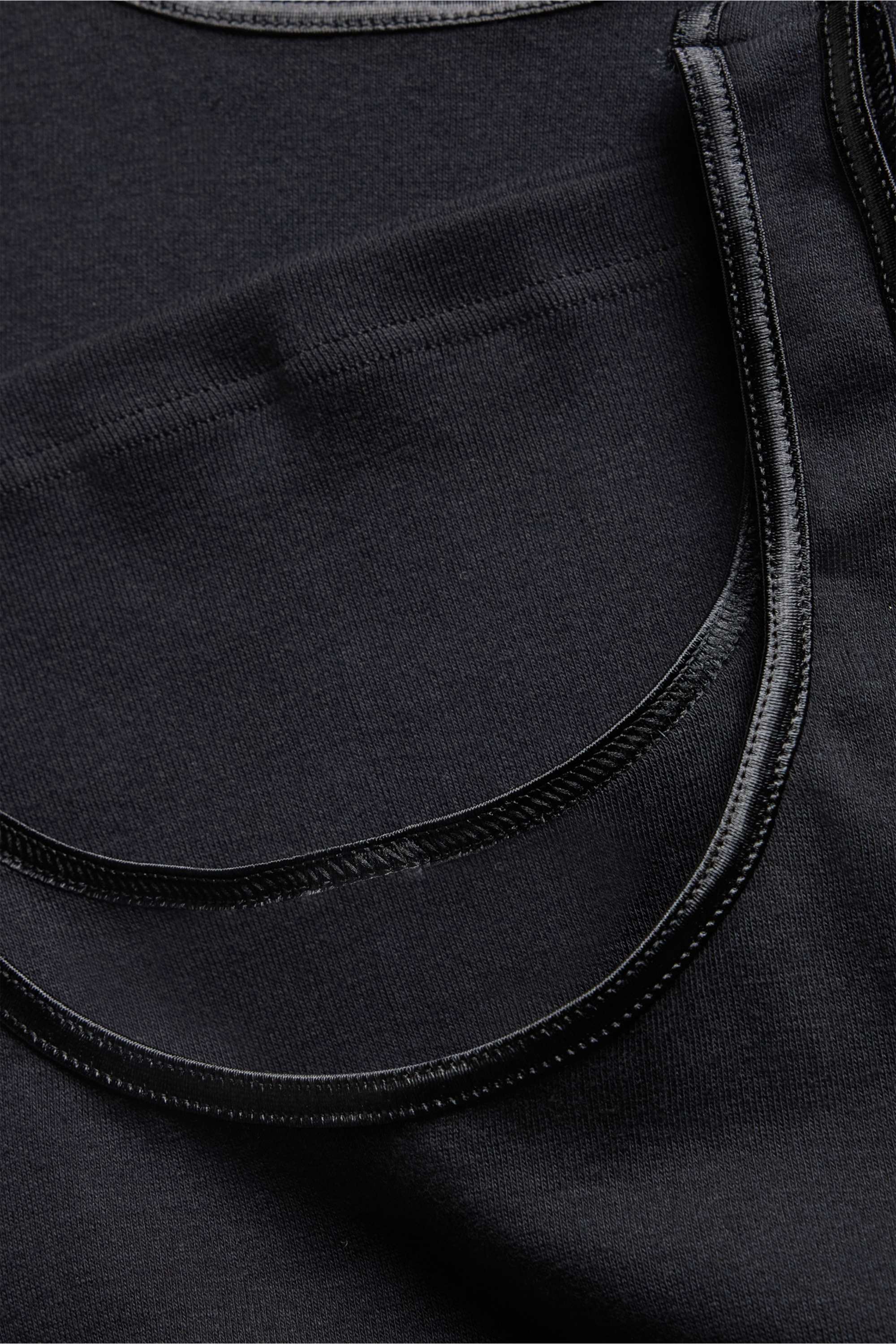 Multipack of 2 - vest - skinny rib black