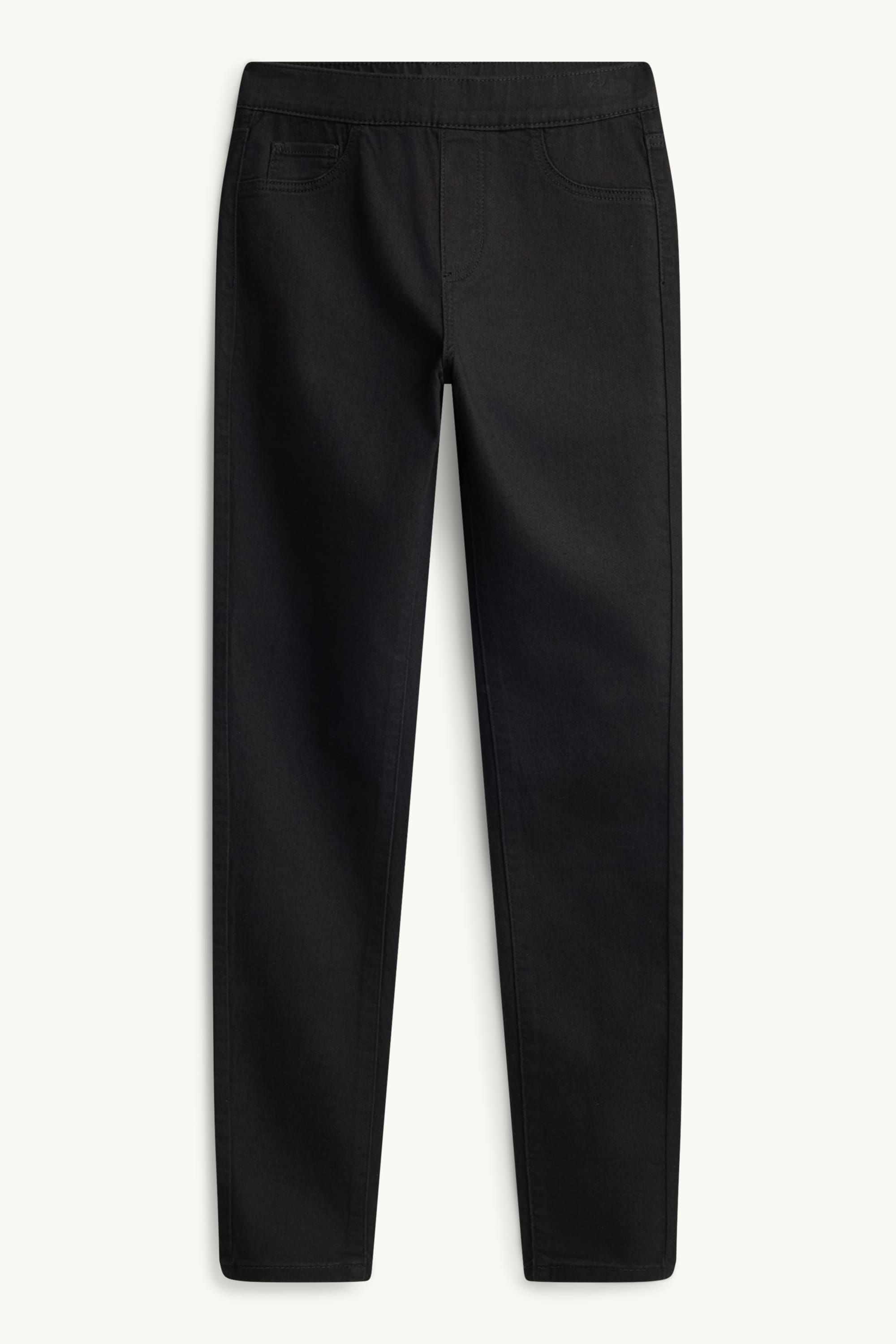Jegging jeans - mid-rise waist black (2)