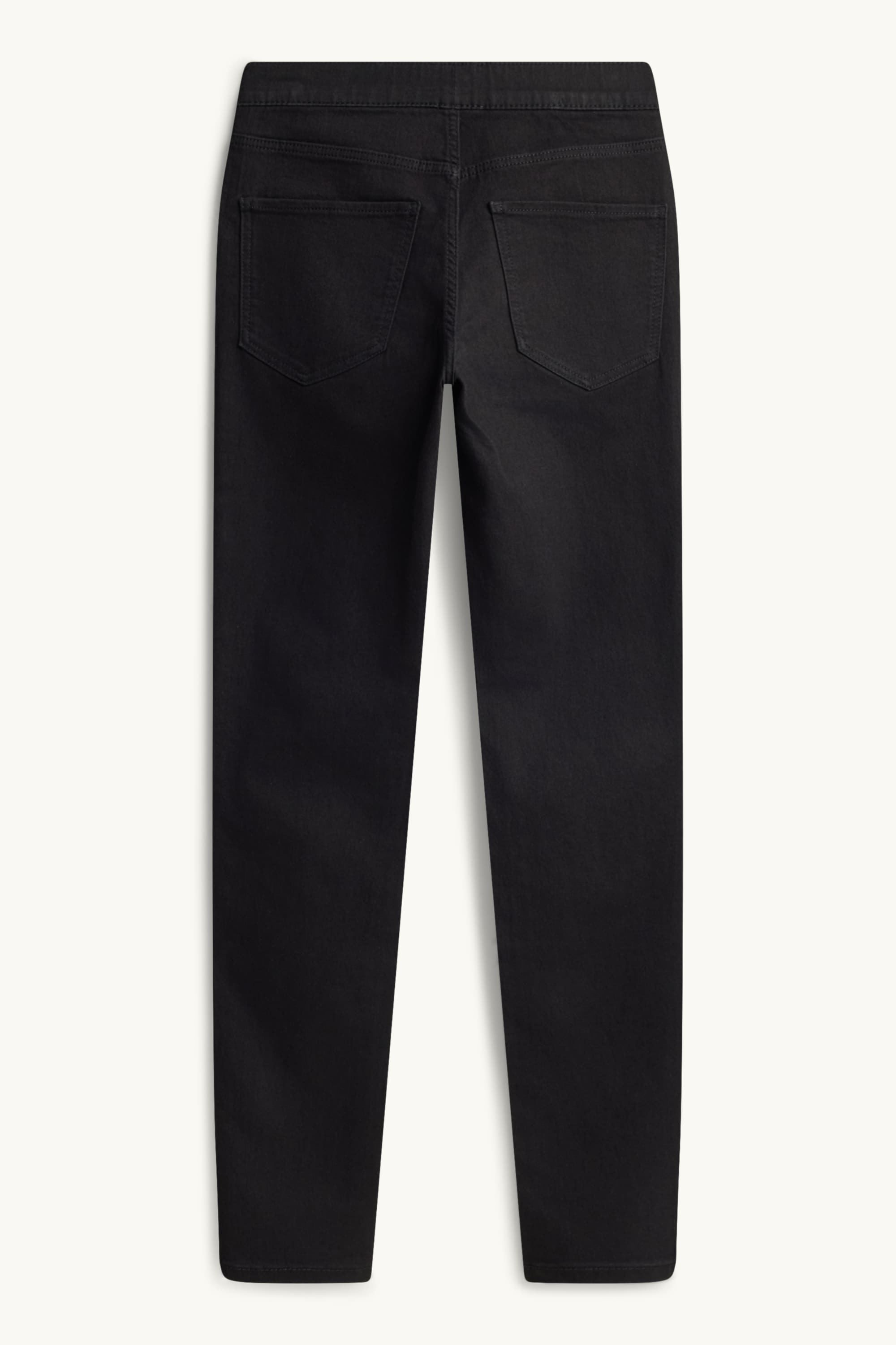 Jegging jeans - mid-rise waist black (2)