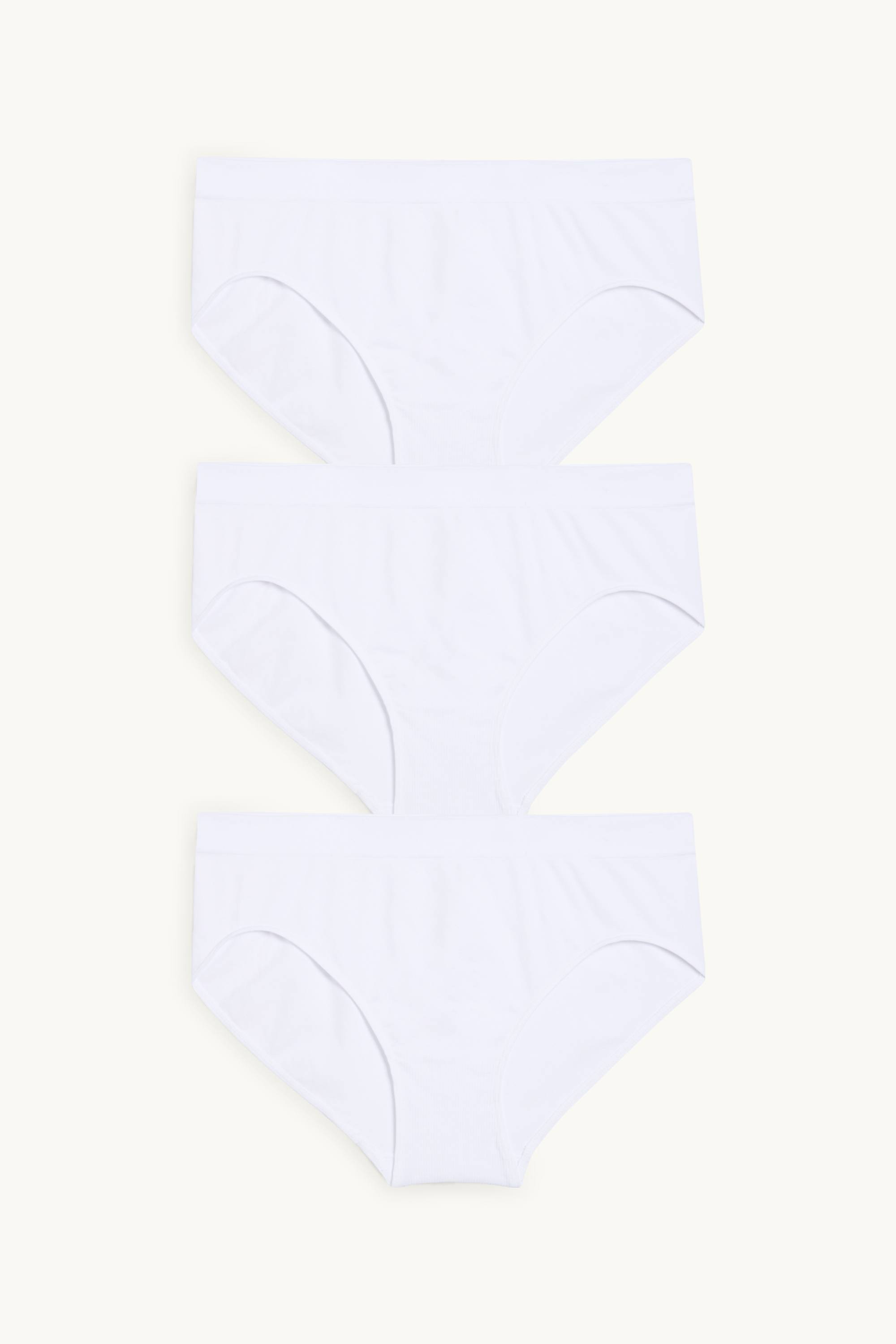 Multipack of 3 - briefs - seamless white