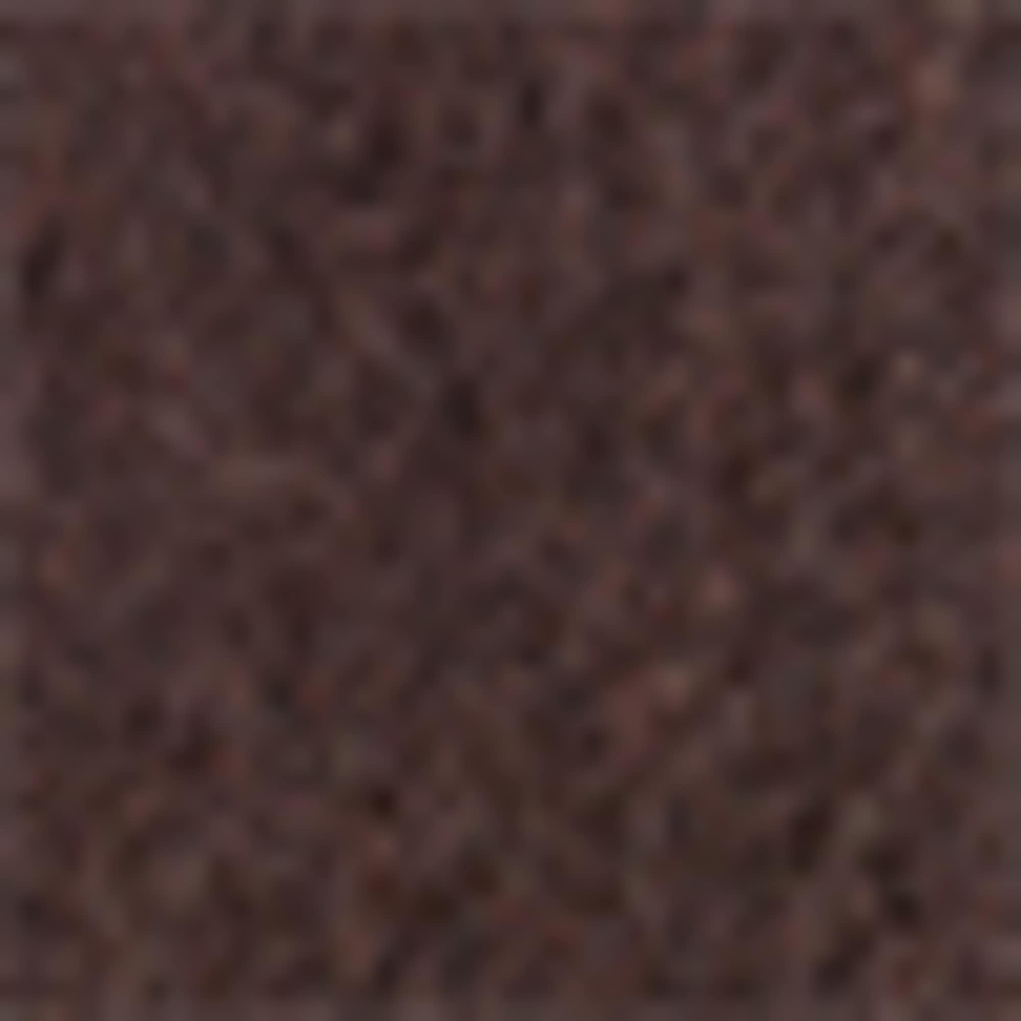 Cashmere hat - ribbed dark brown