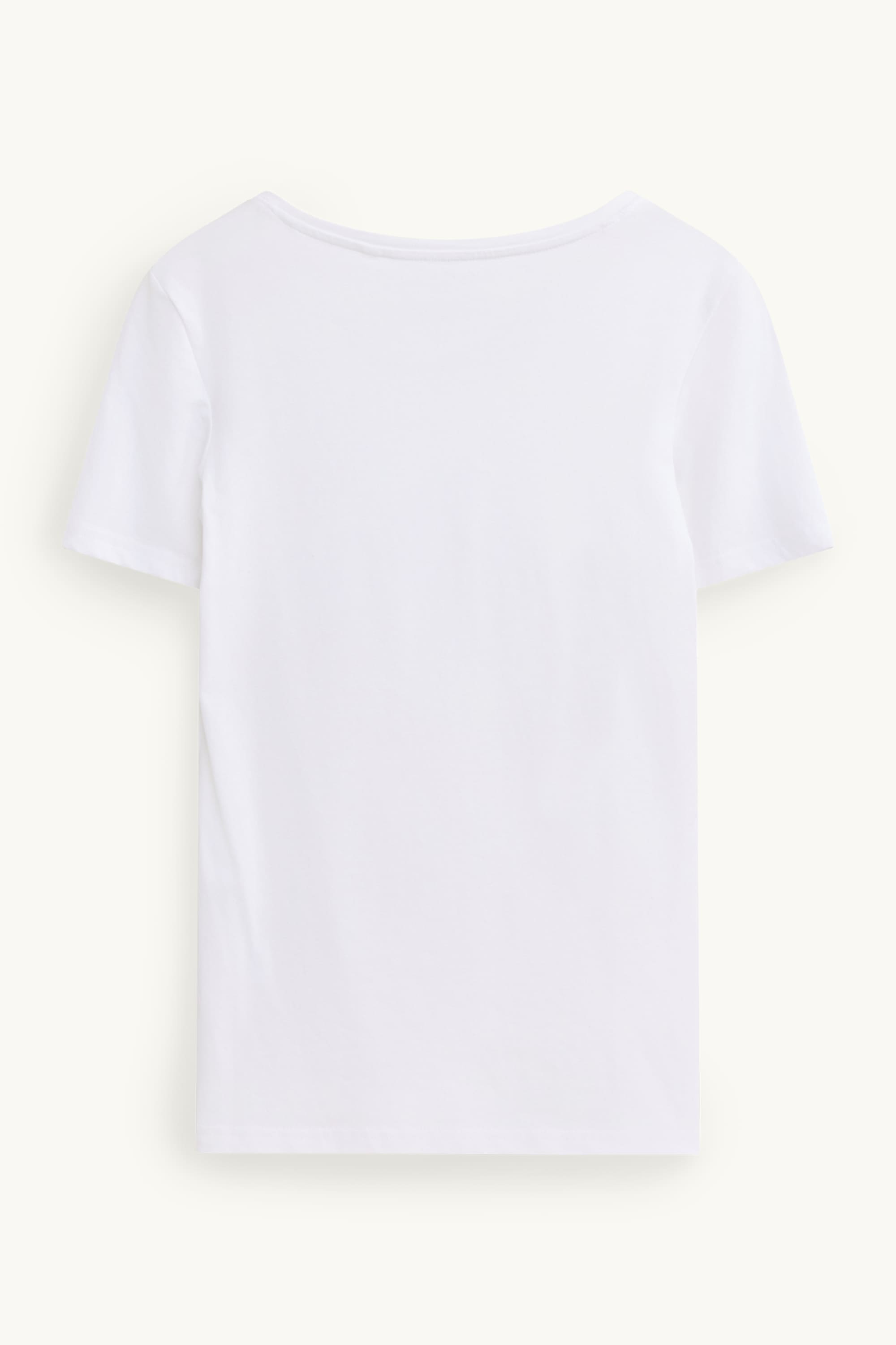 T-shirt - slim fit white