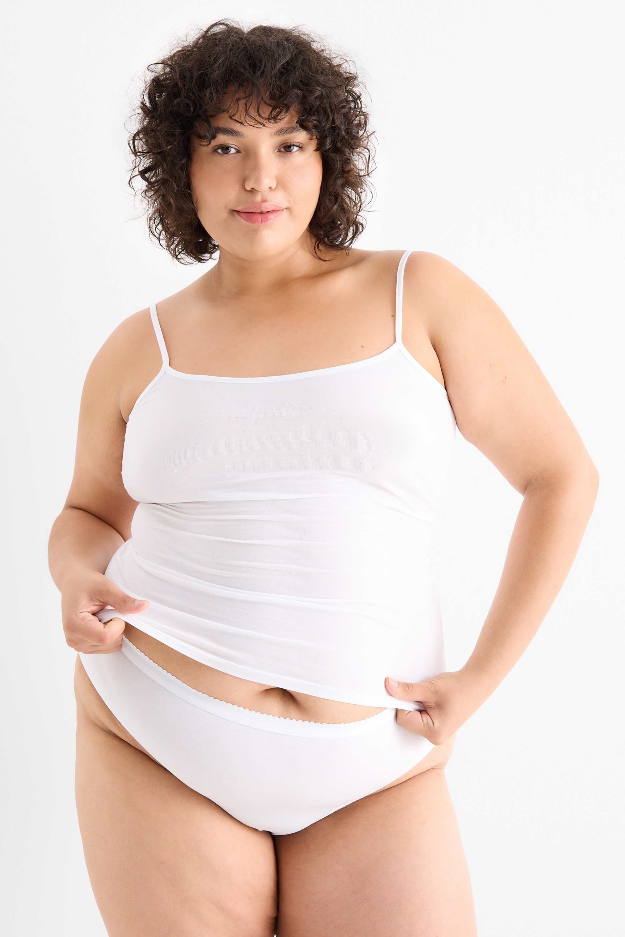 Multipack of 3 - knickers white