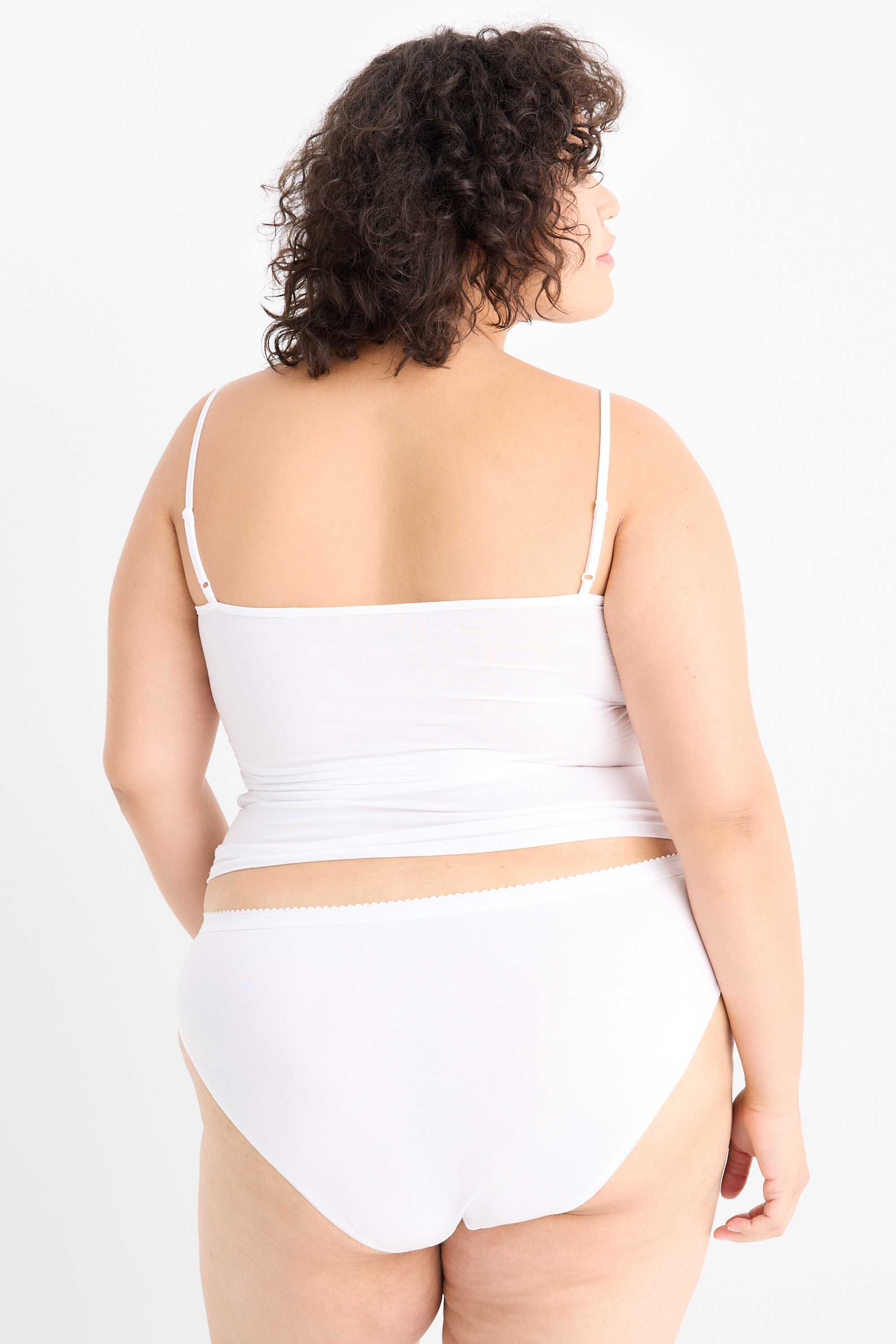 Multipack of 3 - knickers white