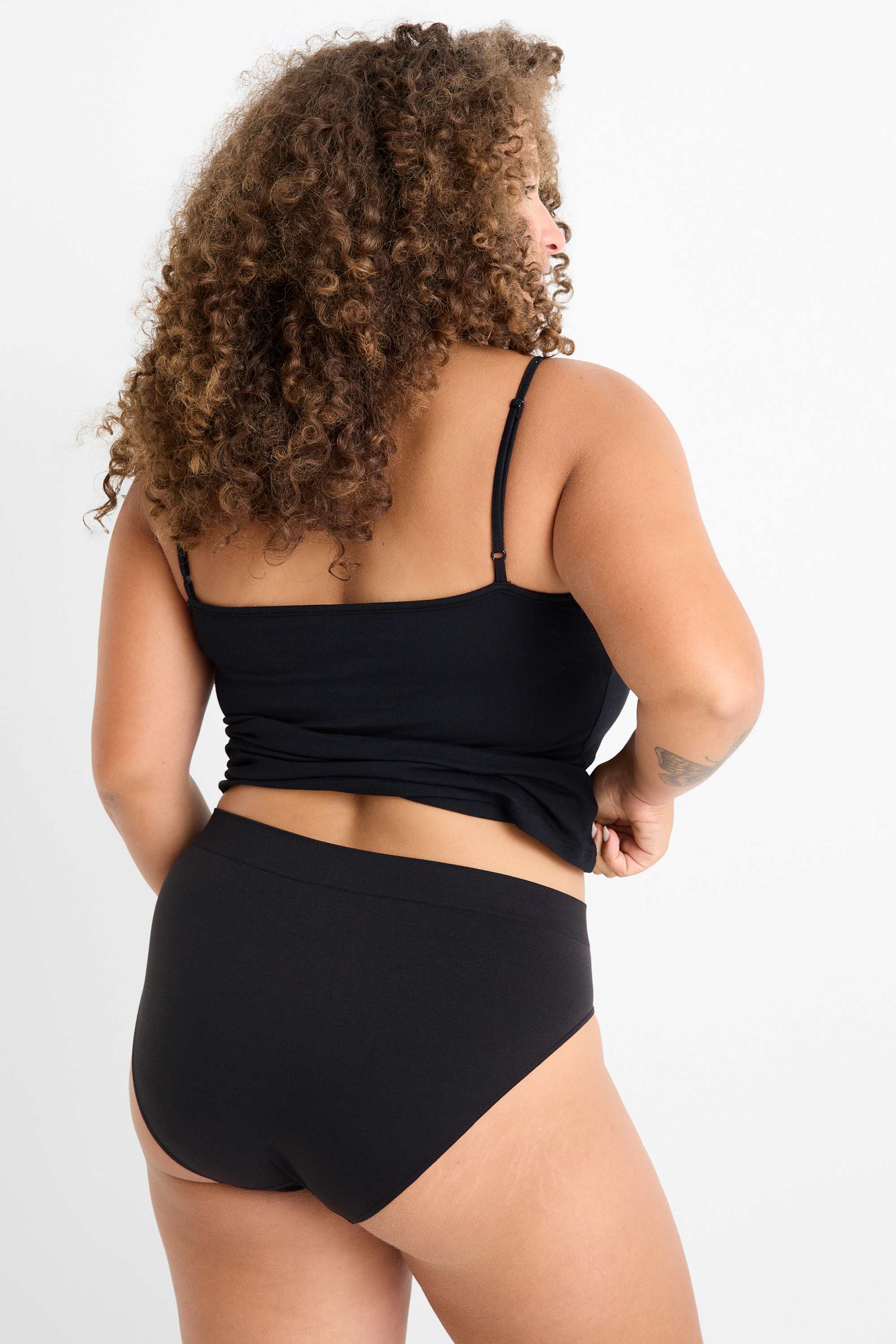 Multipack of 3 - briefs - seamless black
