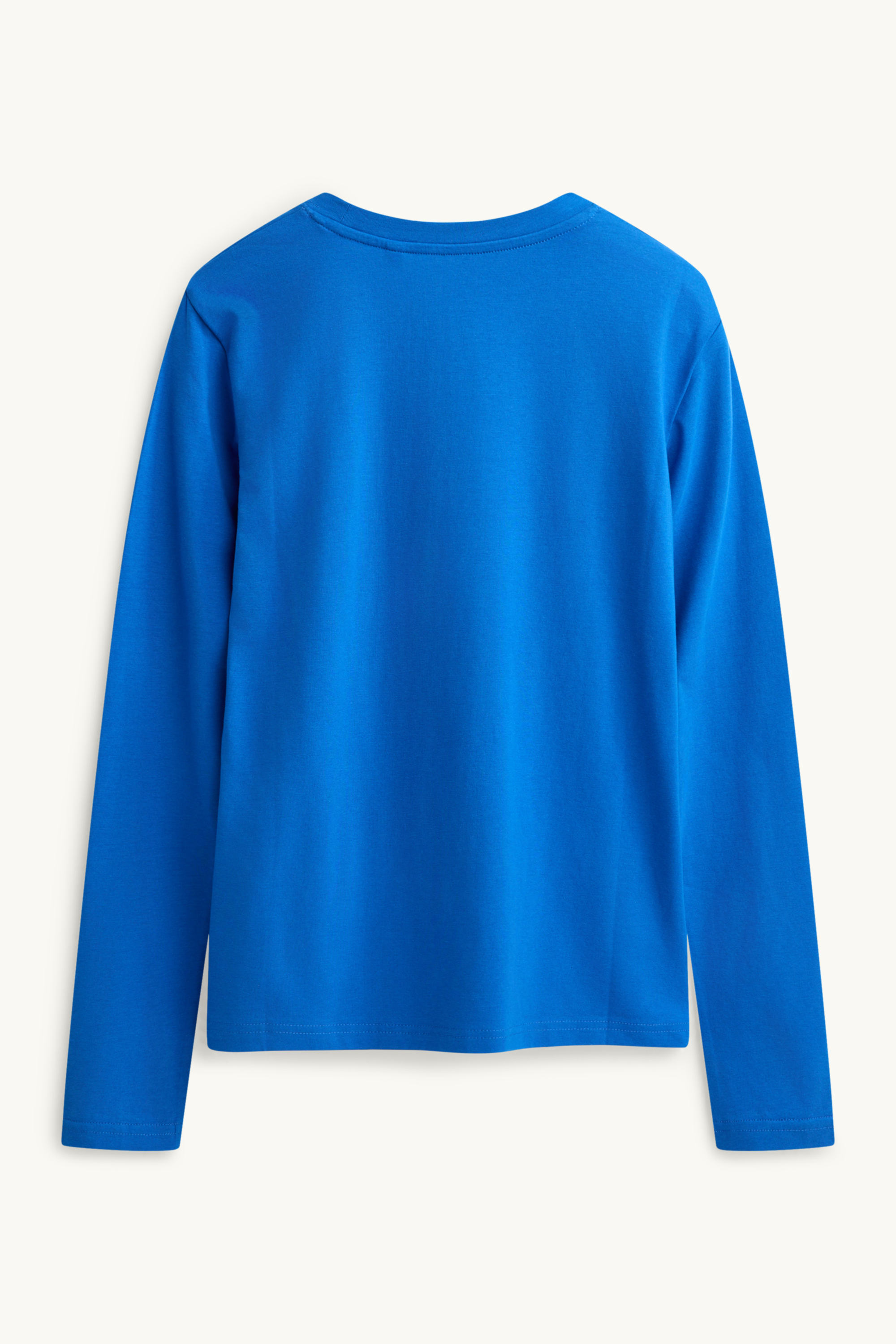 Long sleeve top - slim fit blue