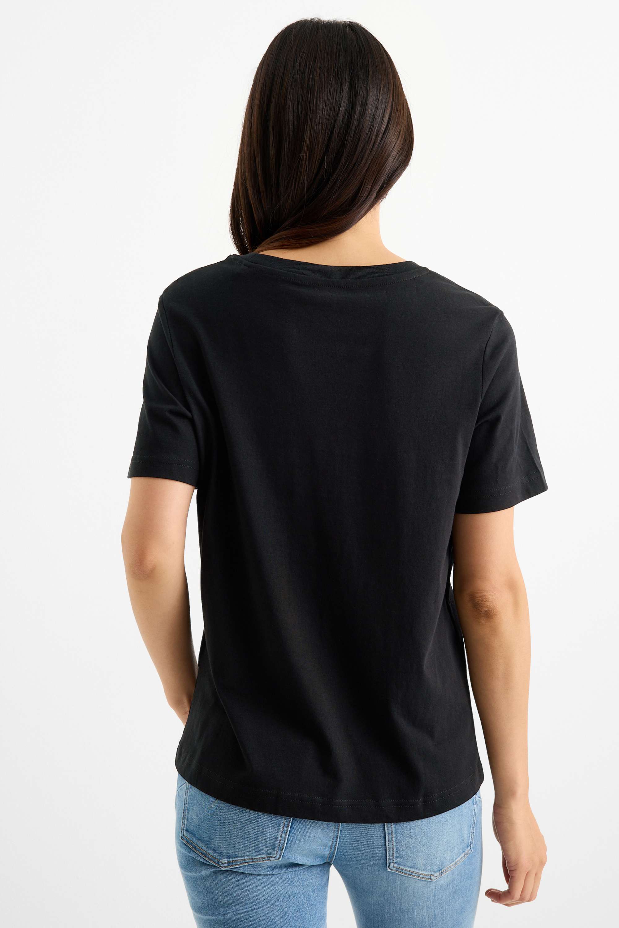 T-shirt - regular fit black