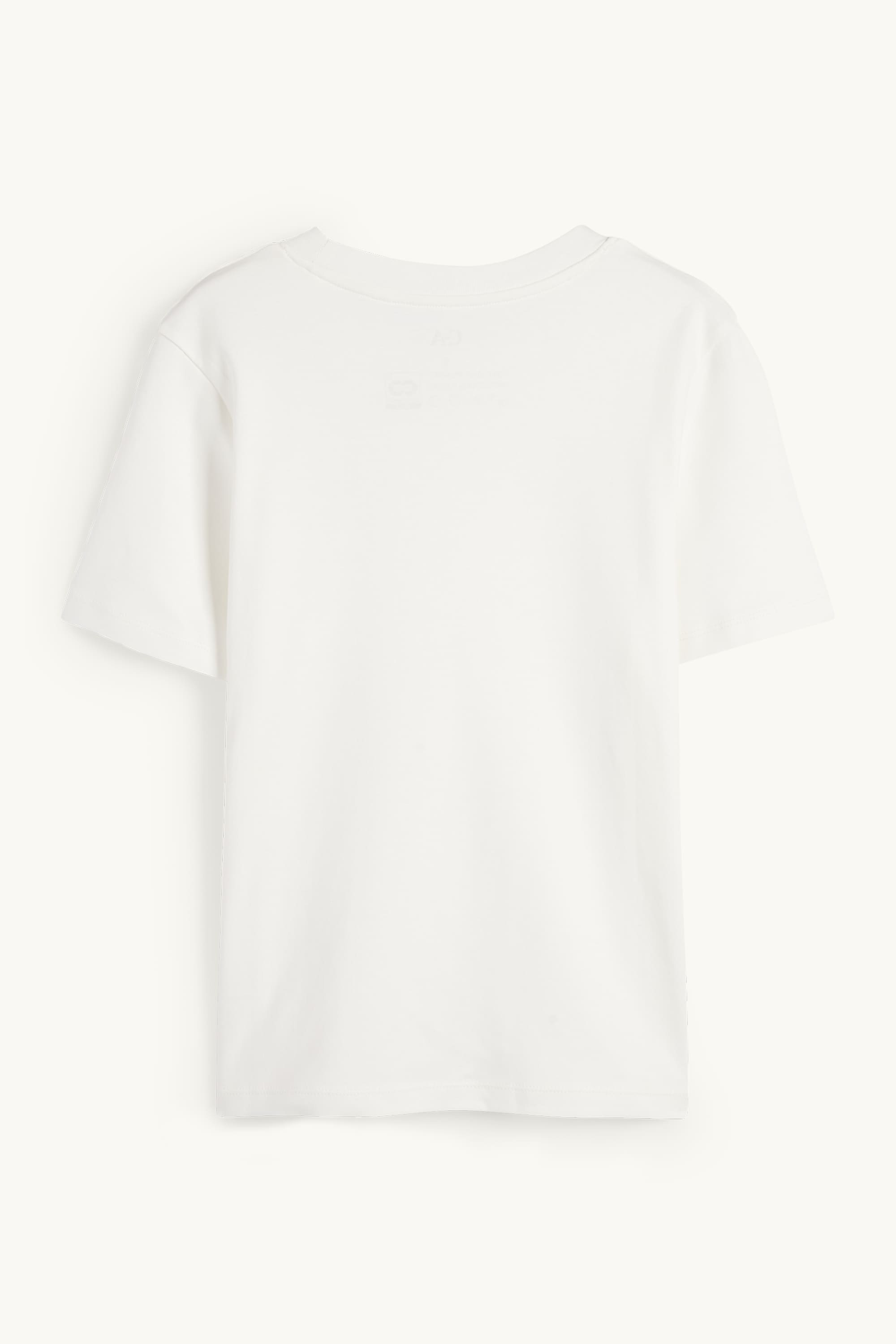 T-shirt - slim fit white