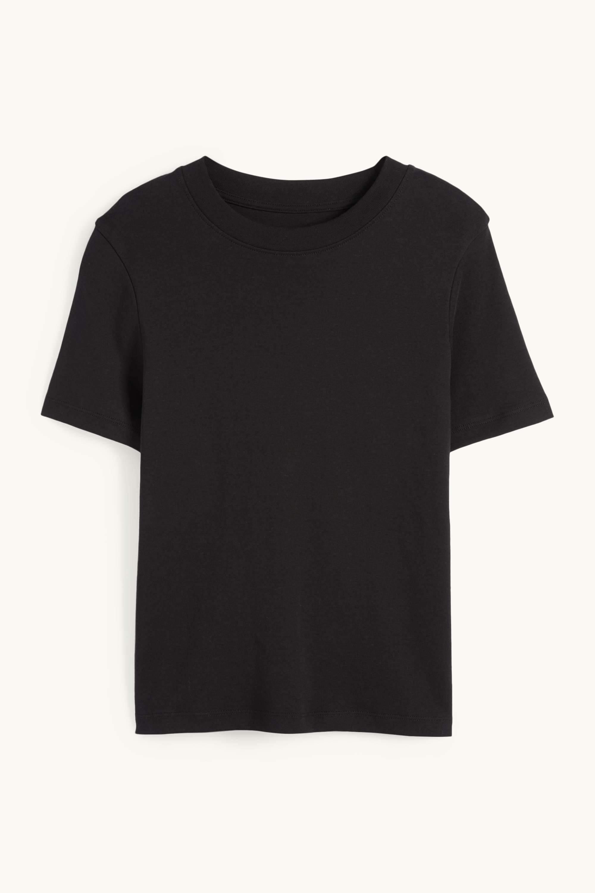 T-shirt - slim fit black