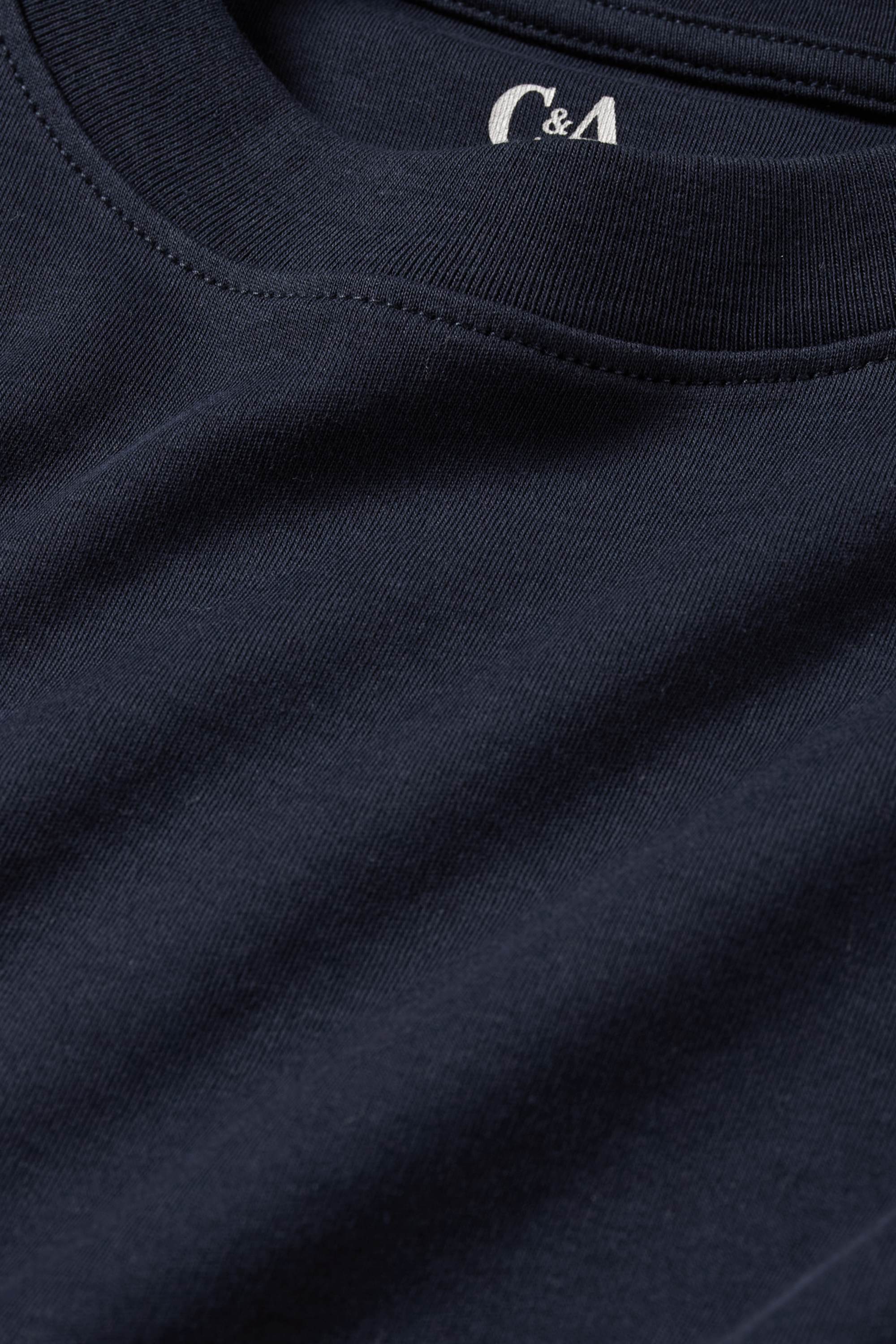 T-shirt - slim fit dark blue