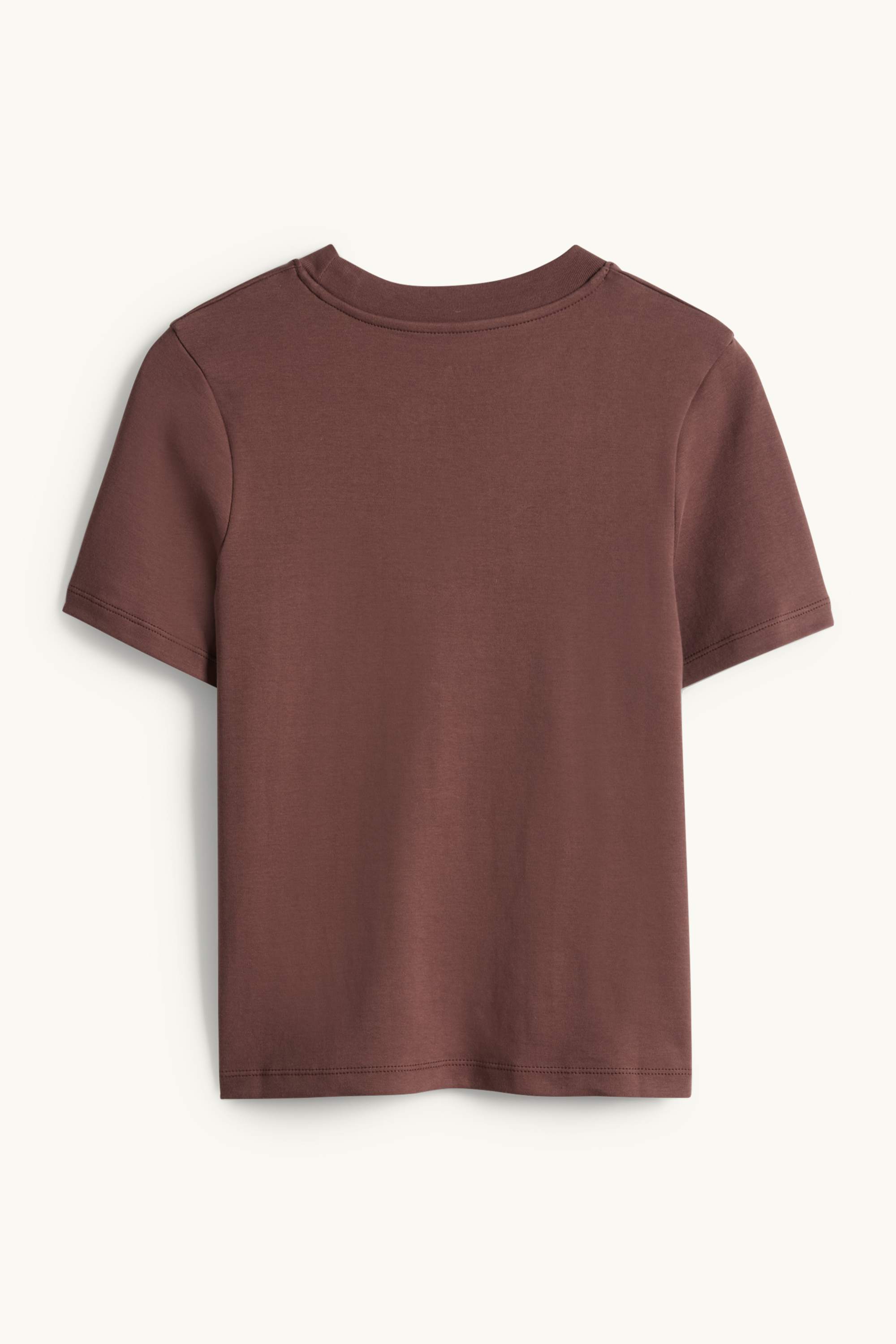 T-shirt - slim fit dark brown