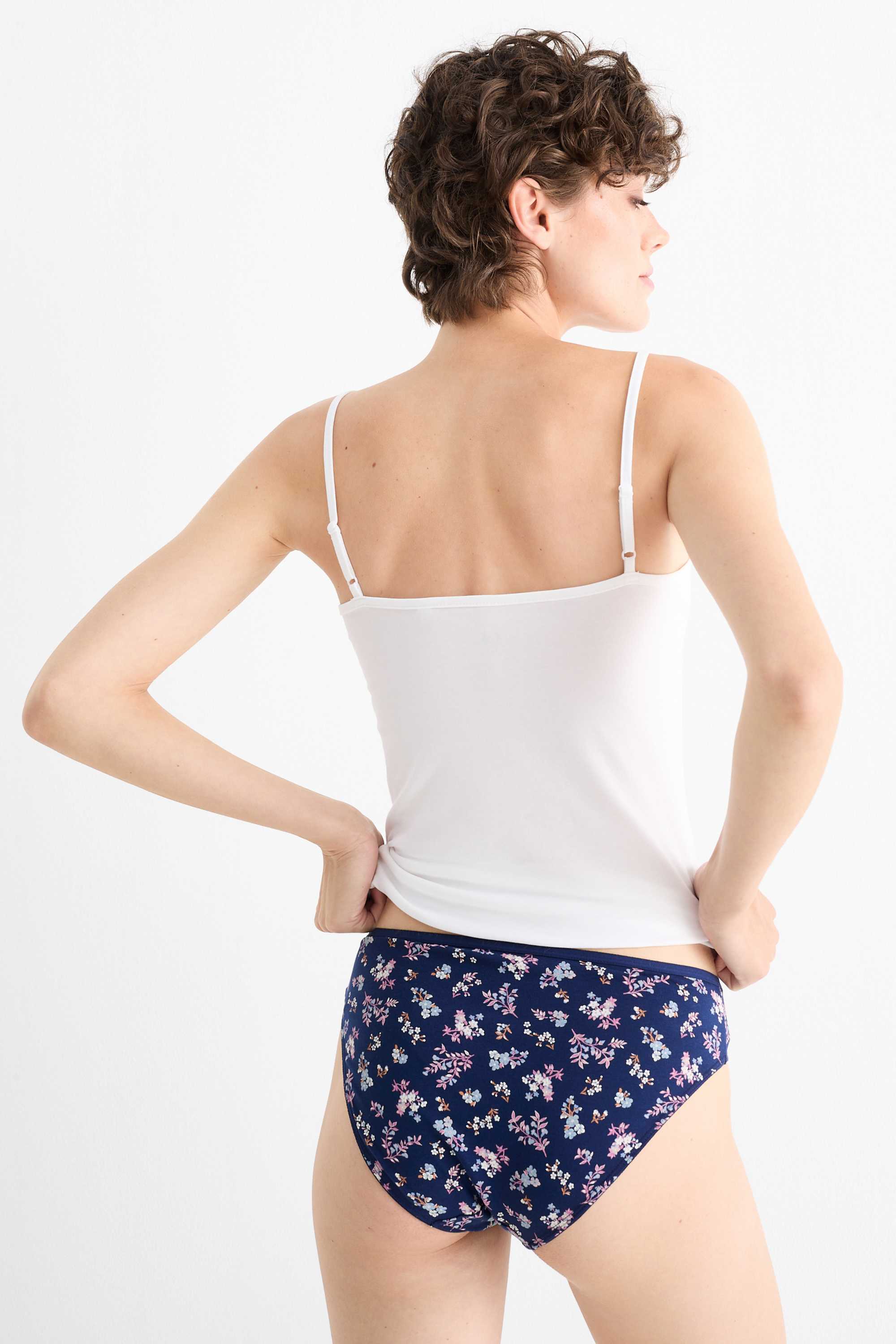 Multipack of 4 - knickers rose / blue