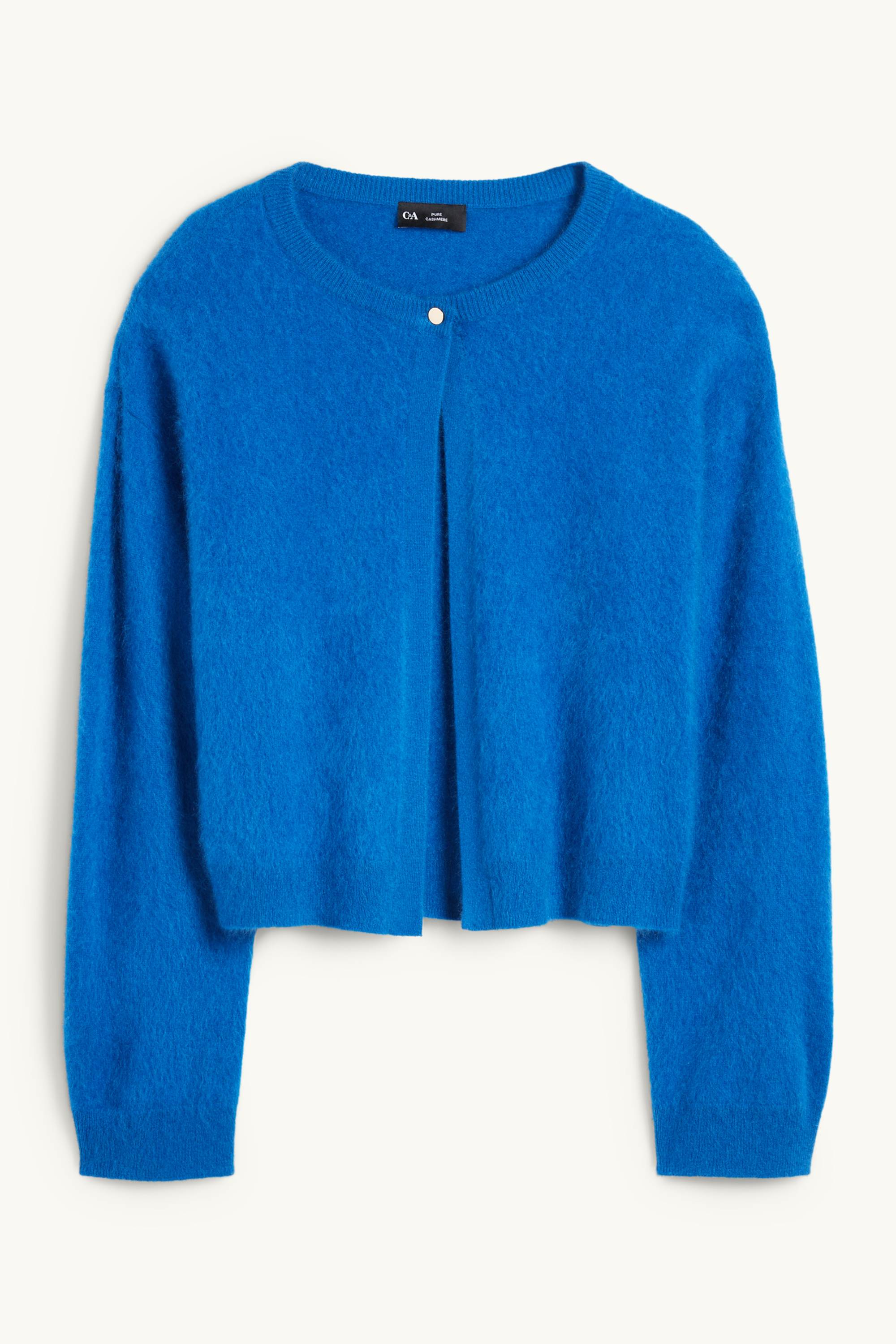 Cashmere cardigan blue