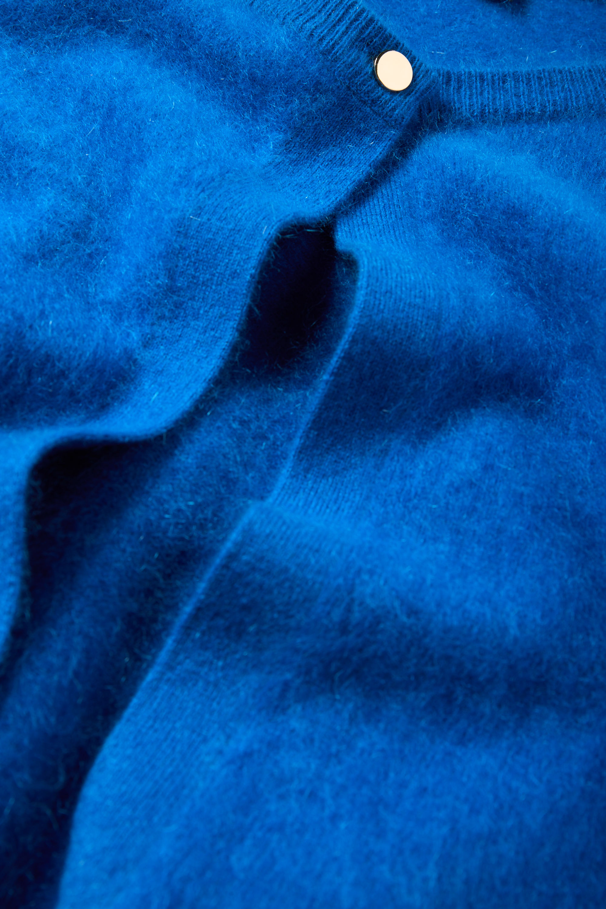 Cashmere cardigan blue