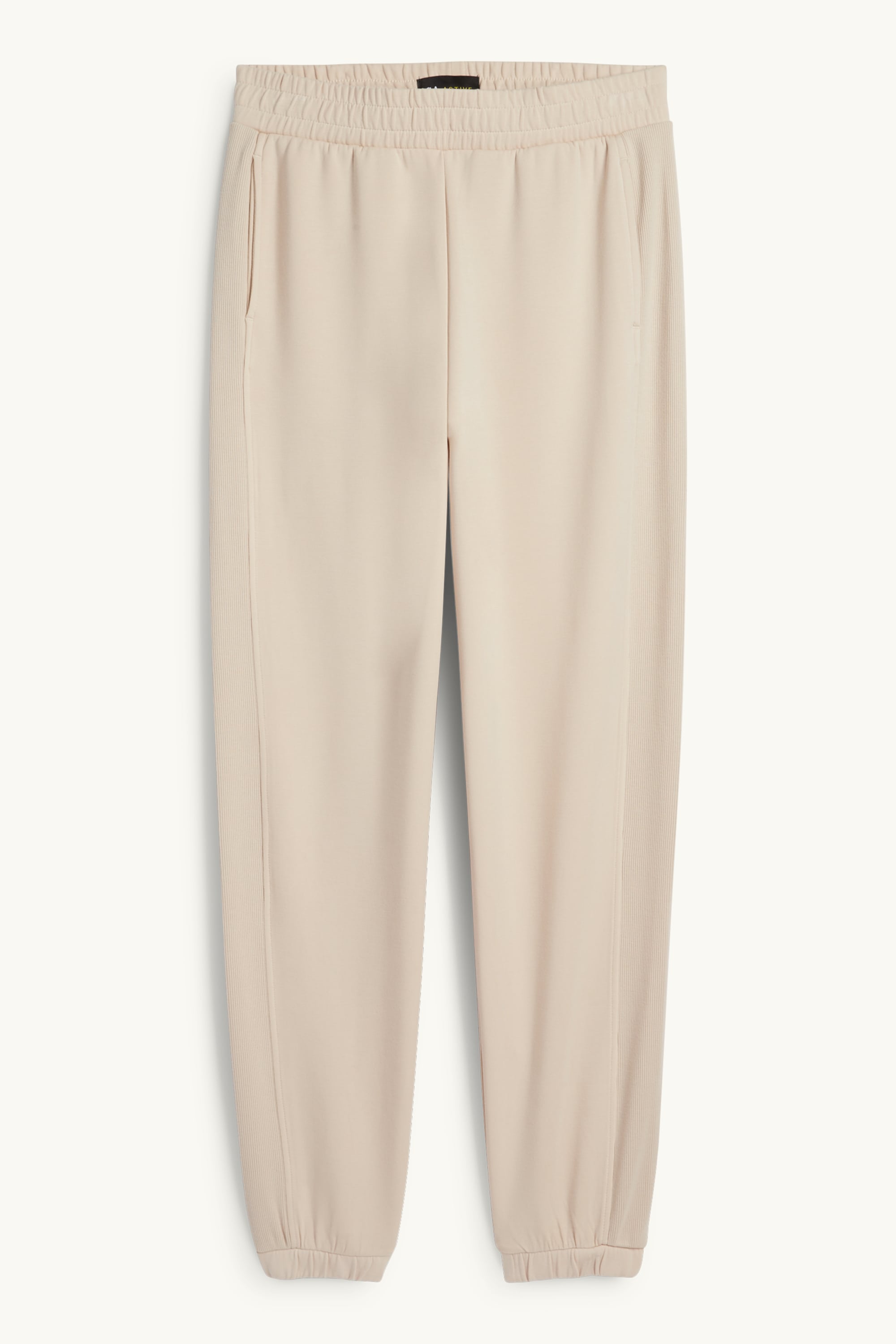 Tracksuit bottoms light beige