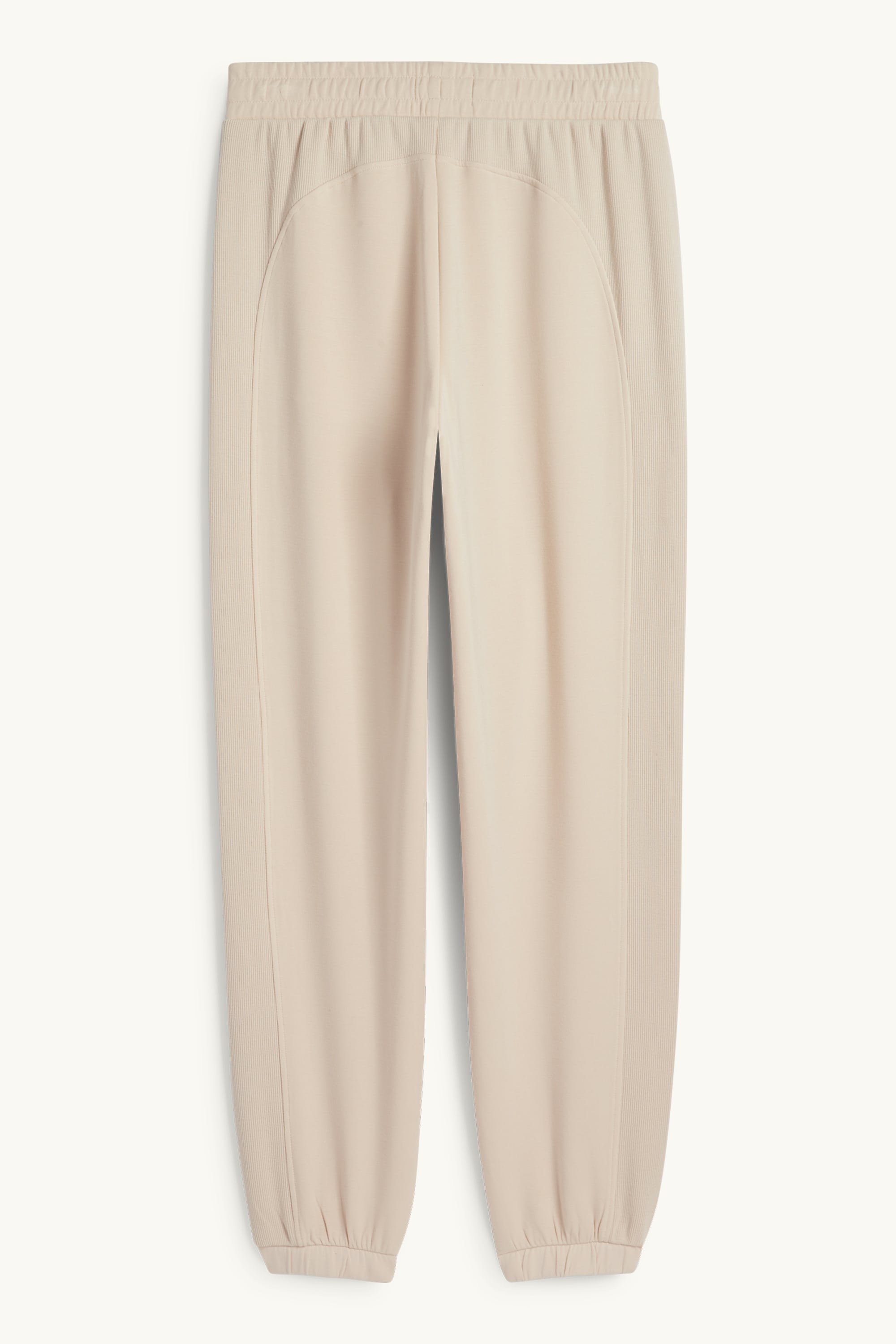 Tracksuit bottoms light beige