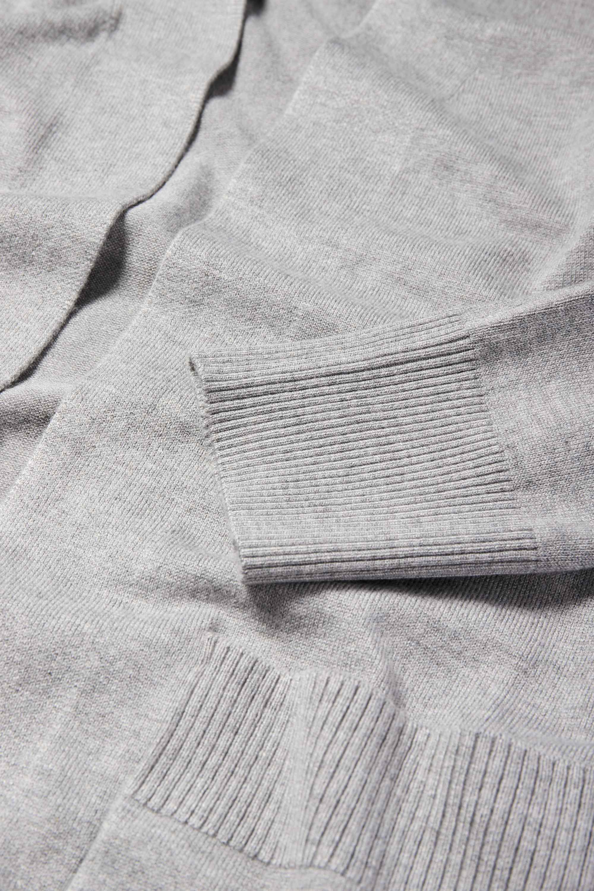 Long cardigan light gray