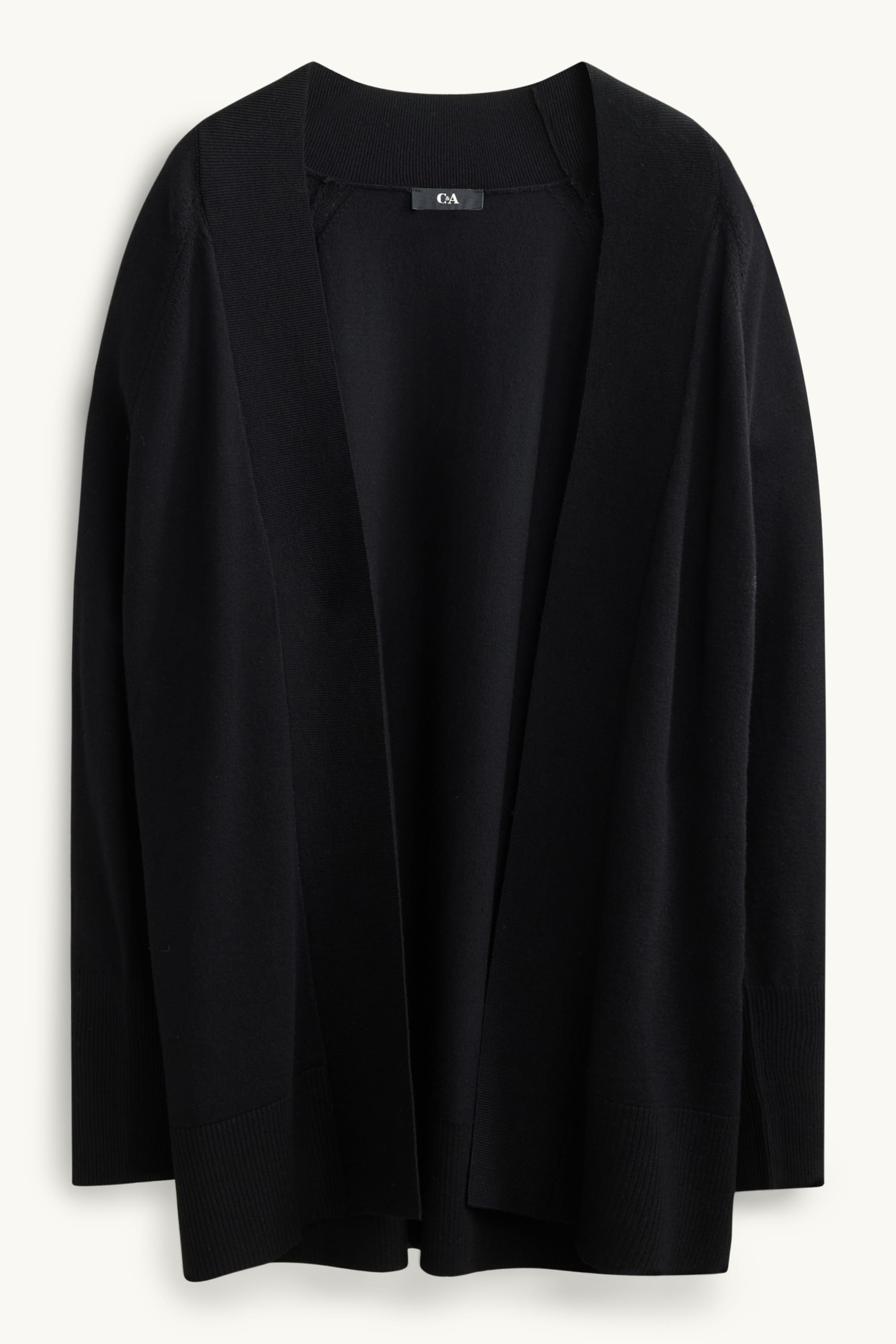Long cardigan black