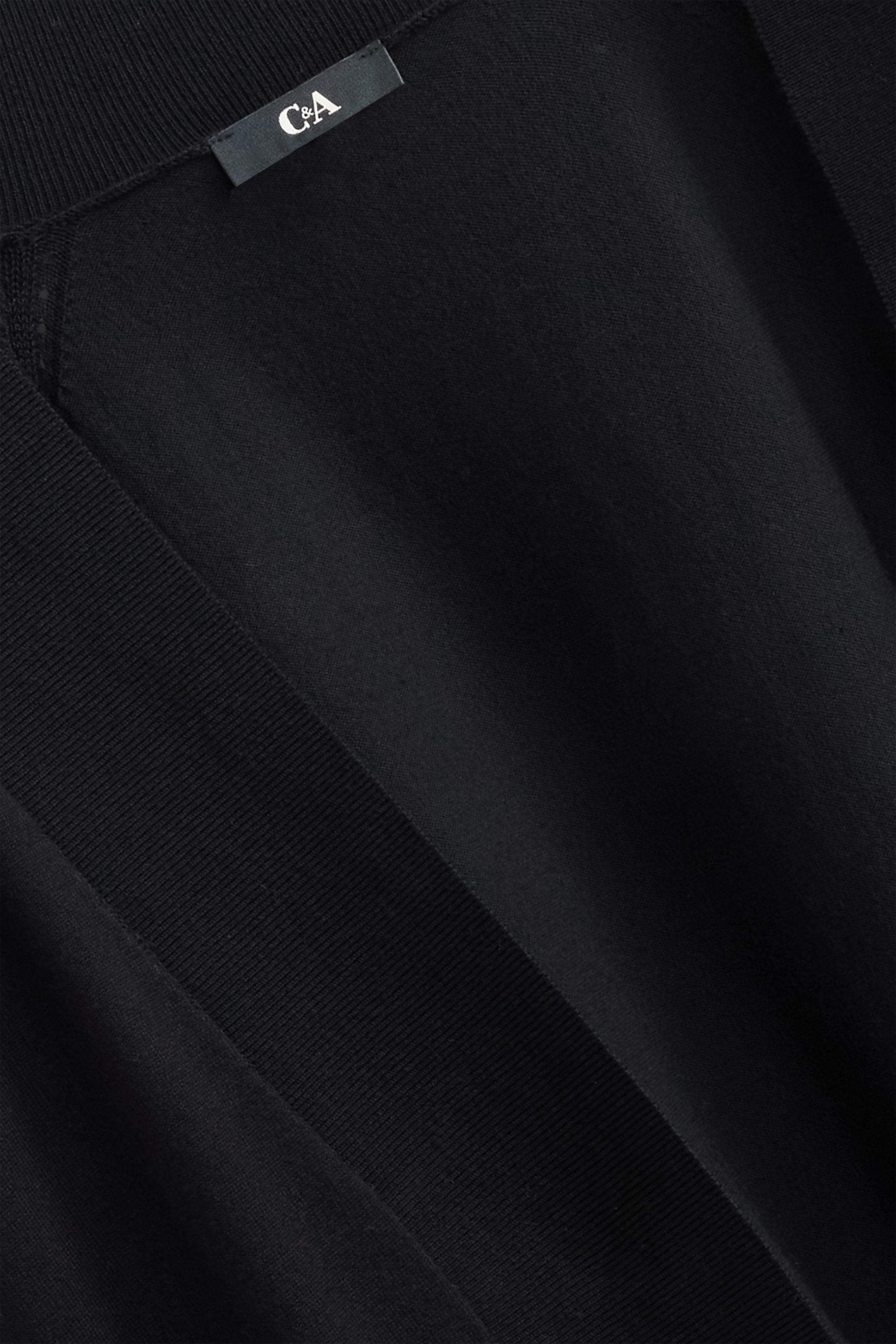 Long cardigan black