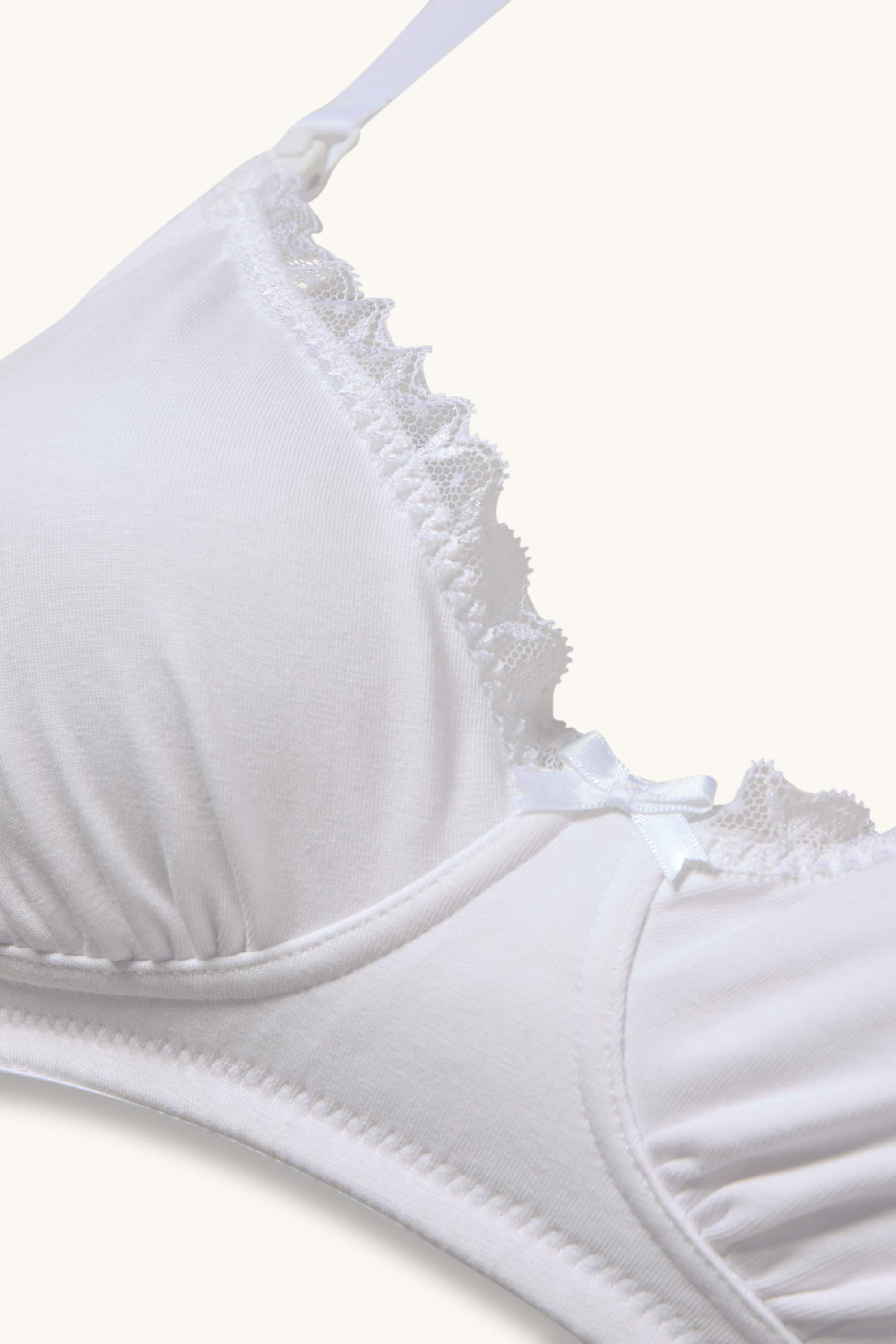 Multipack of 2 - non-wired nursing bra white