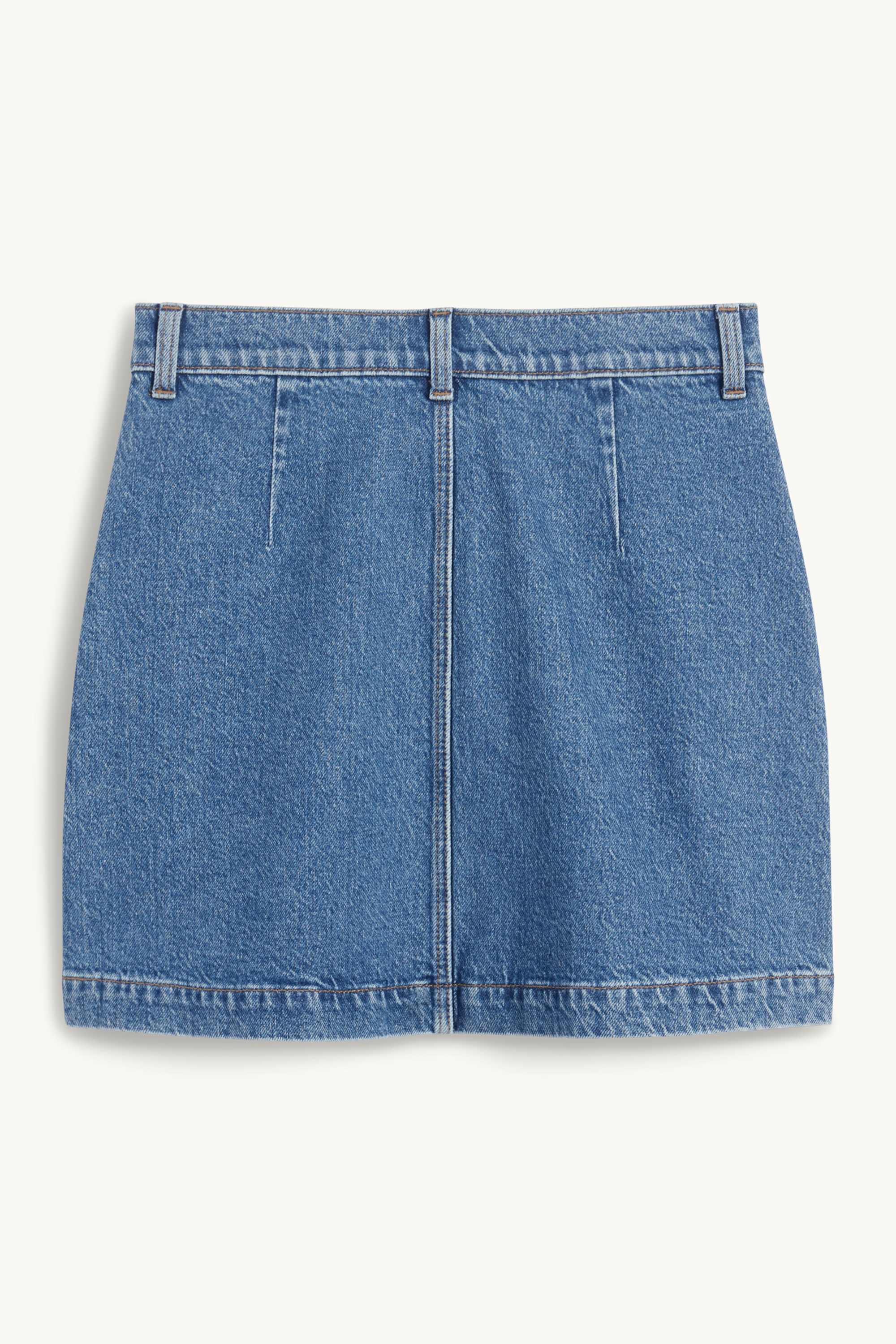 Denim miniskirt blue denim